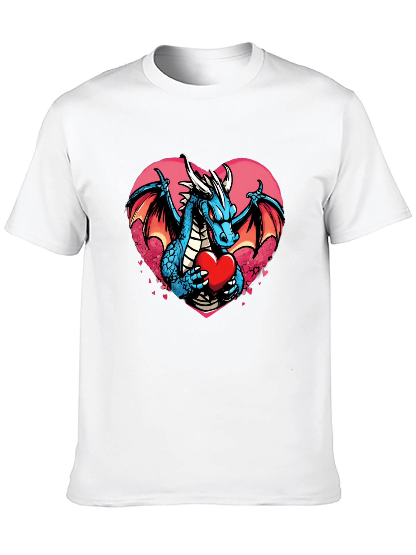 Dragon Heart Valentines Day T-Shirt