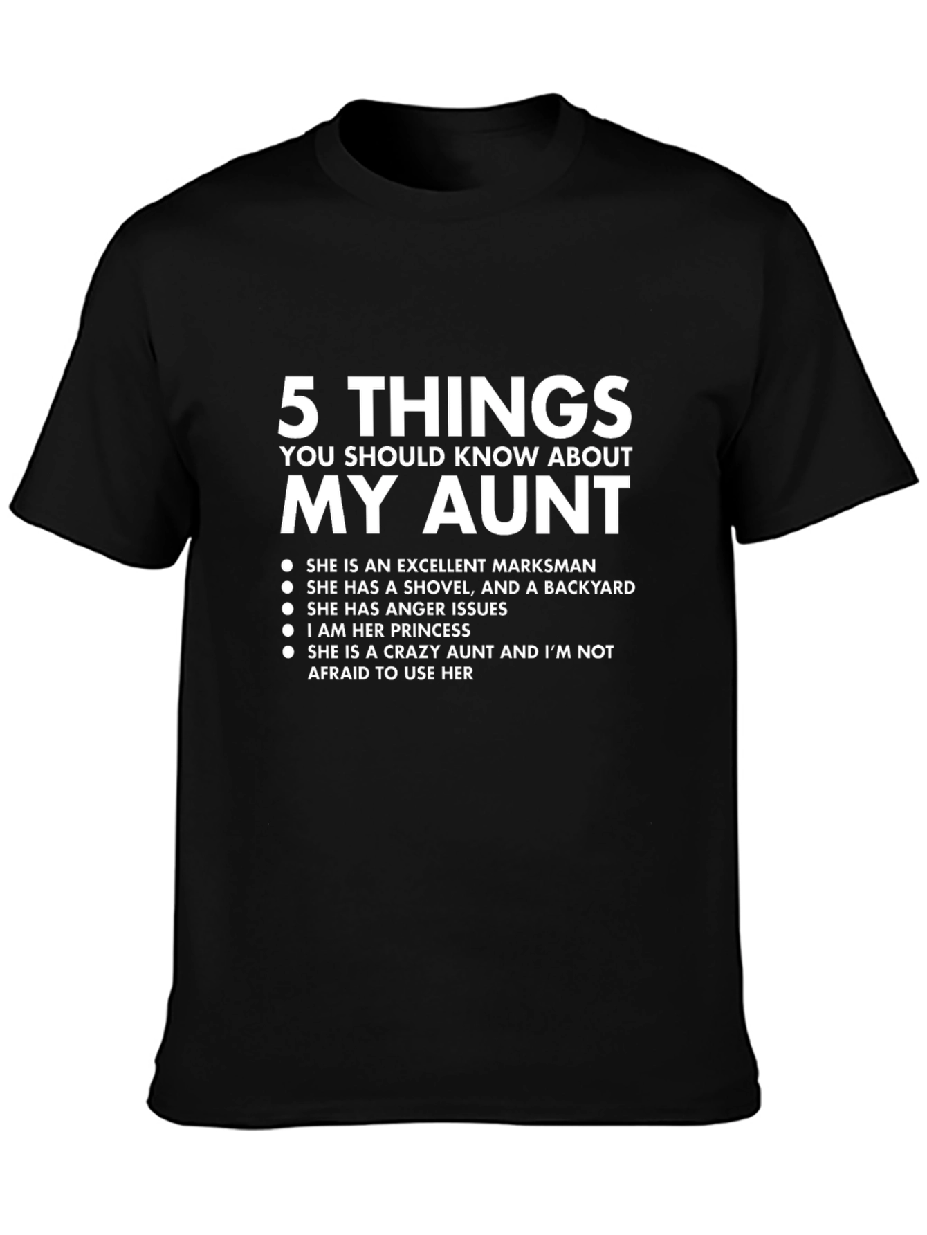 Funny Aunt T-Shirt - 5 Things You Should Know