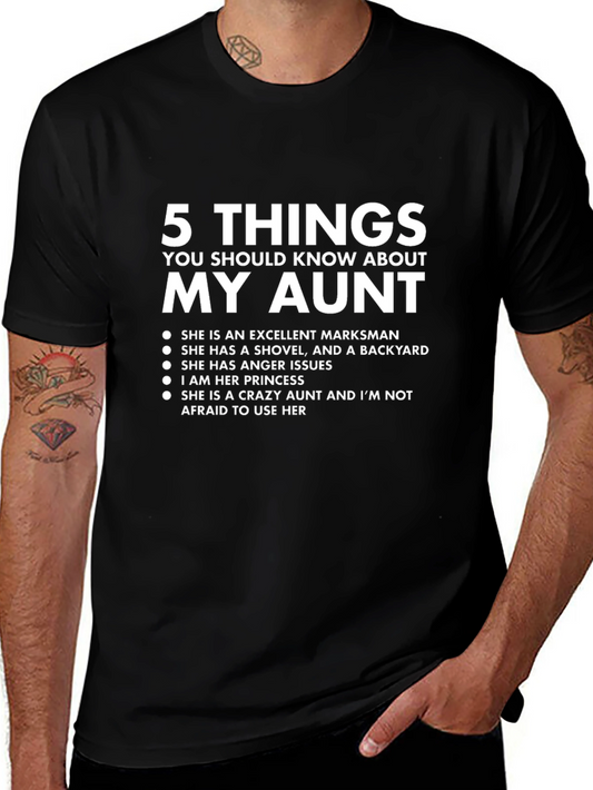 Funny Aunt T-Shirt - 5 Things You Should Know