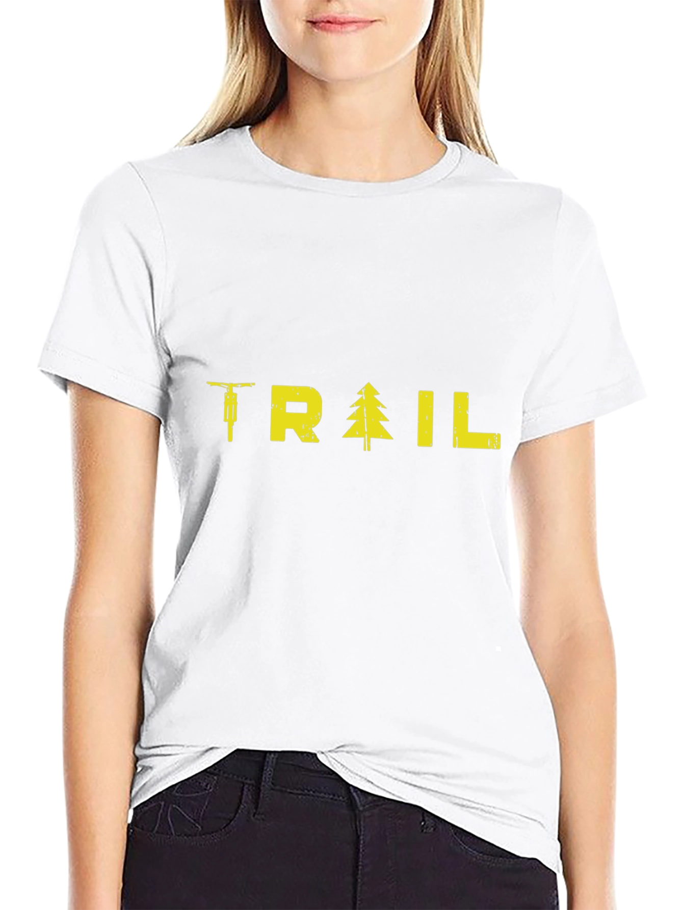 Trail Graphic Tee - Mountain Biking Adventure T-Shirt