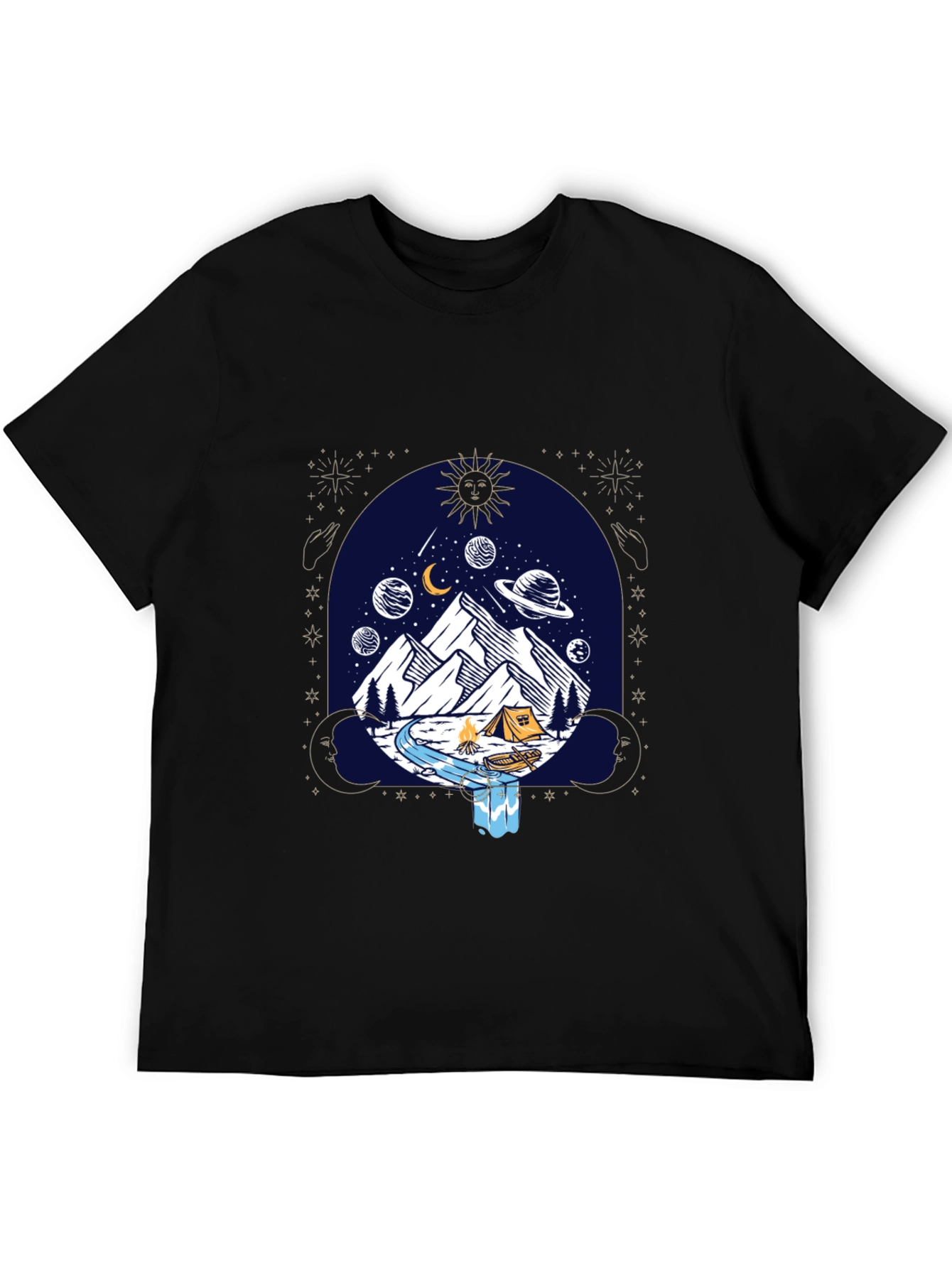 Cosmic Camping Graphic Tee - Unisex