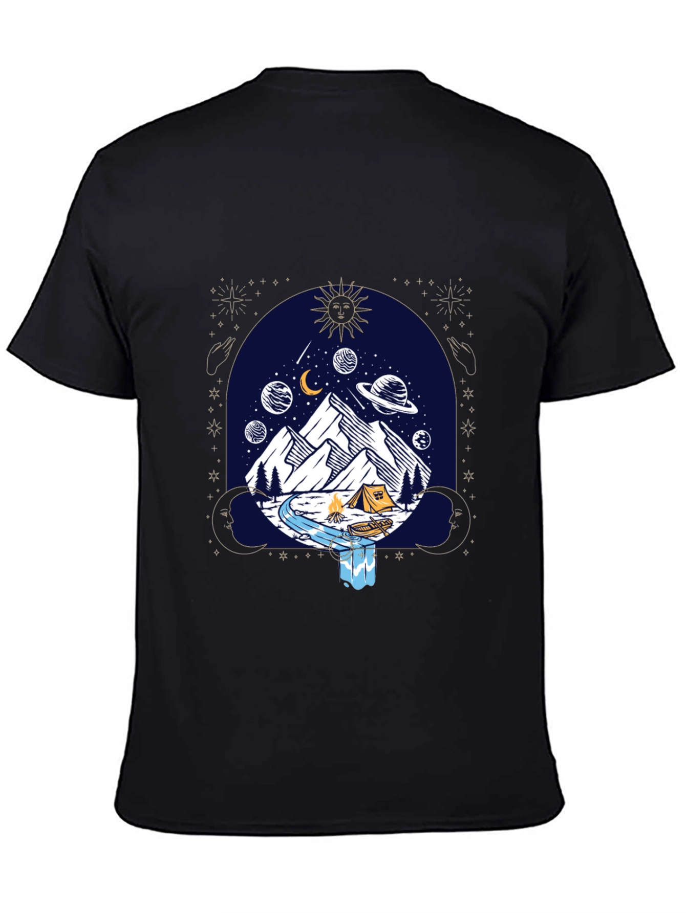 Cosmic Camping Graphic Tee - Unisex