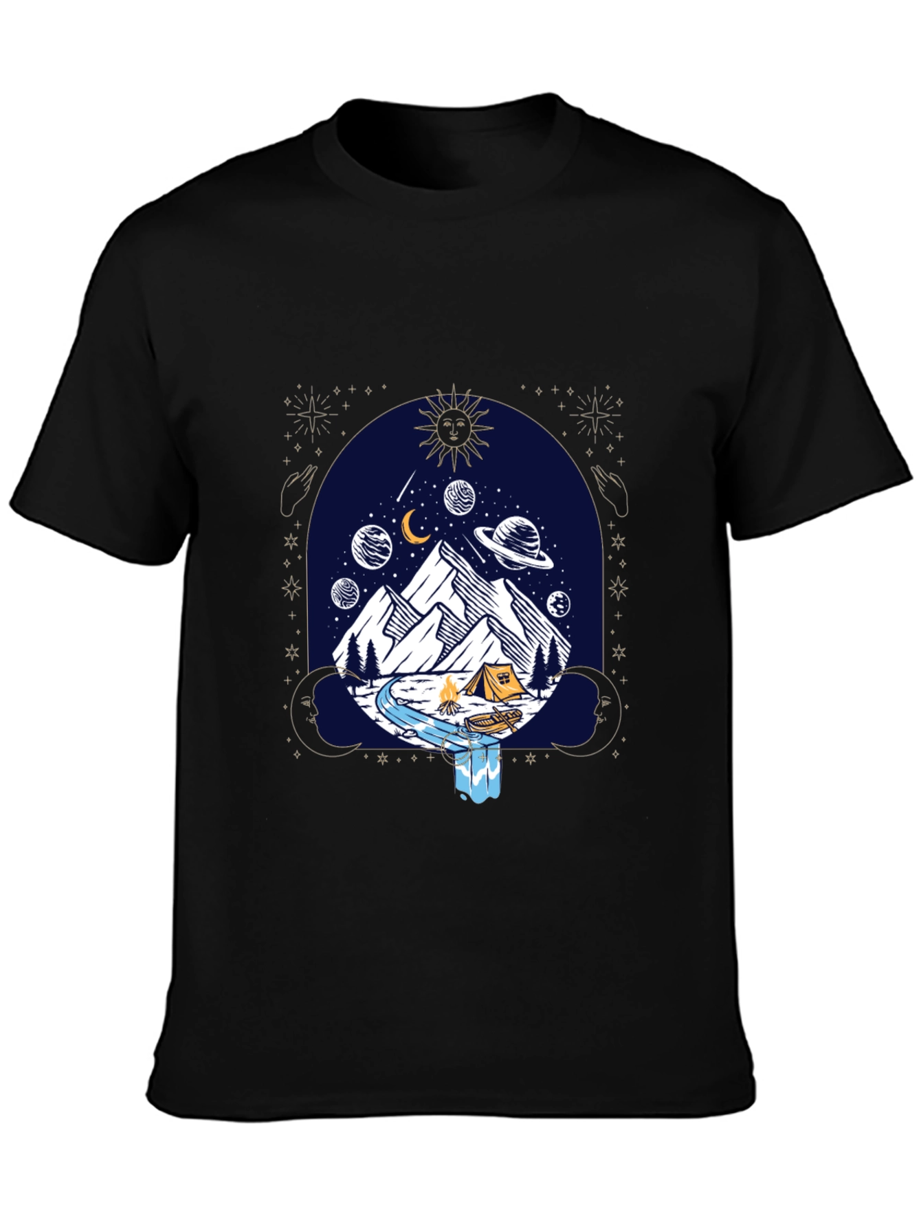 Cosmic Camping Graphic Tee - Unisex