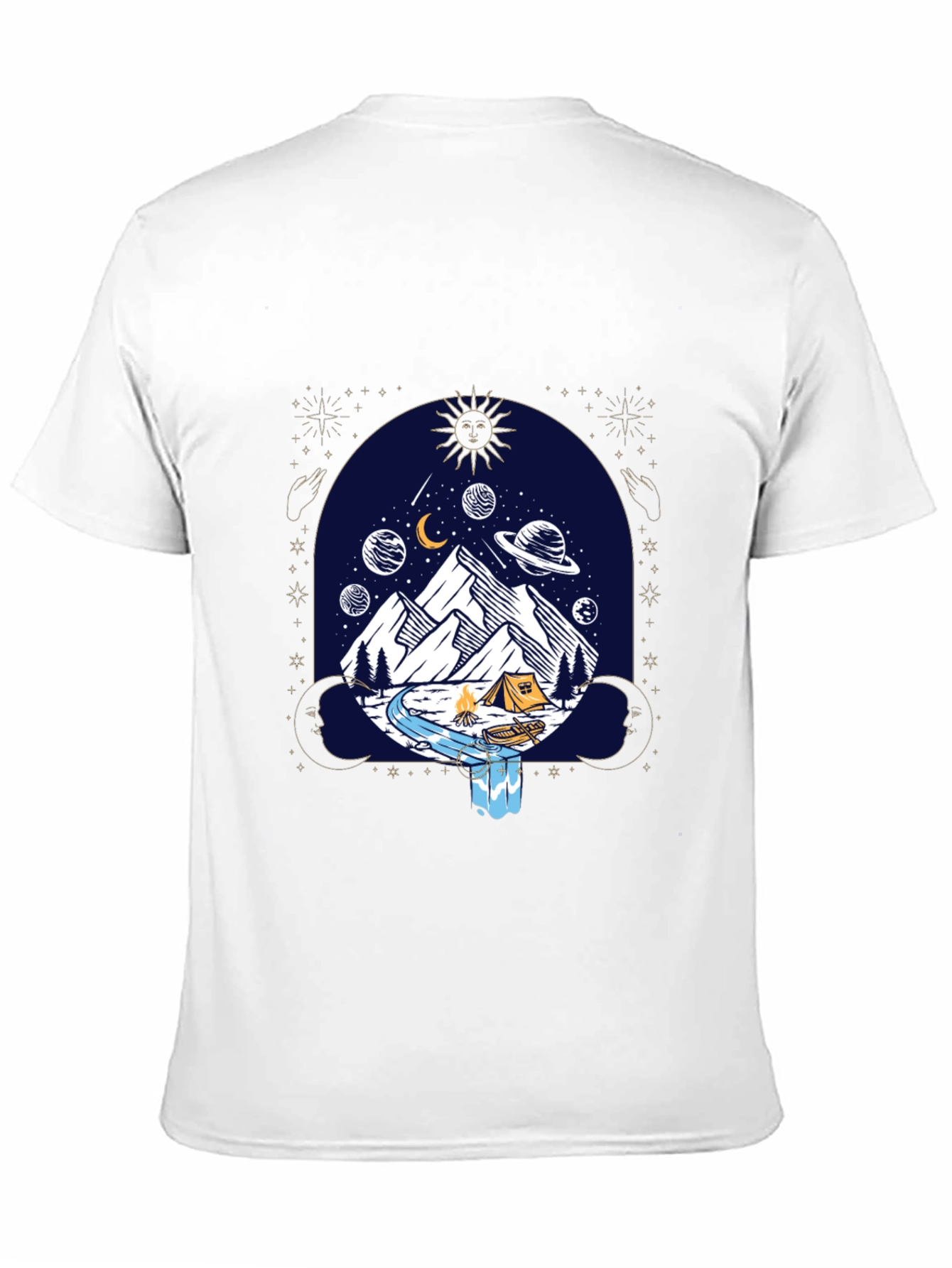 Cosmic Camping Graphic Tee - Unisex