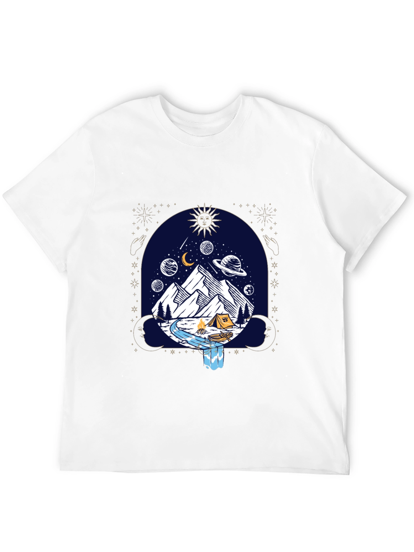 Cosmic Camping Graphic Tee - Unisex