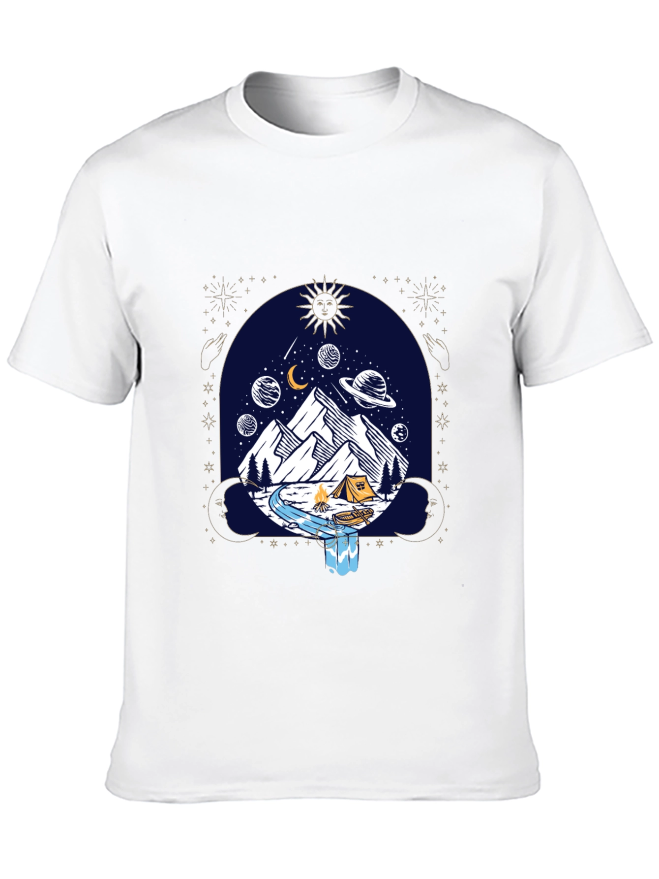Cosmic Camping Graphic Tee - Unisex