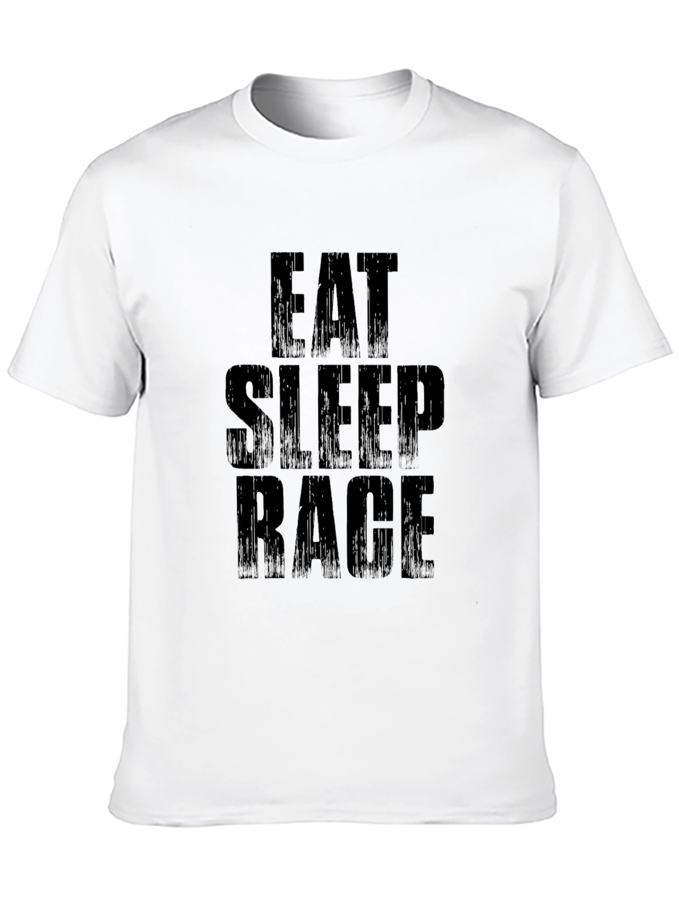 Eat Sleep Rage T-Shirt - Black Crew Neck Tee
