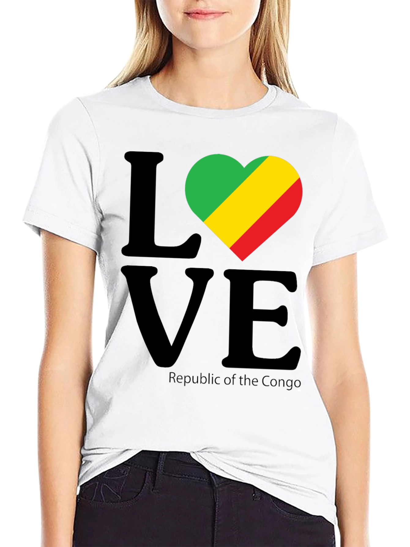 Republic of the Congo LOVE T-Shirt