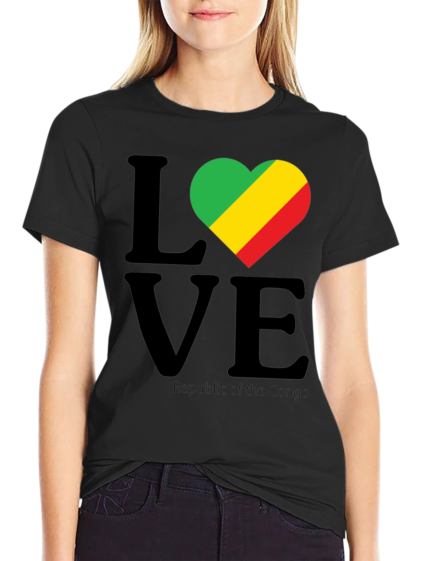 Republic of the Congo LOVE T-Shirt