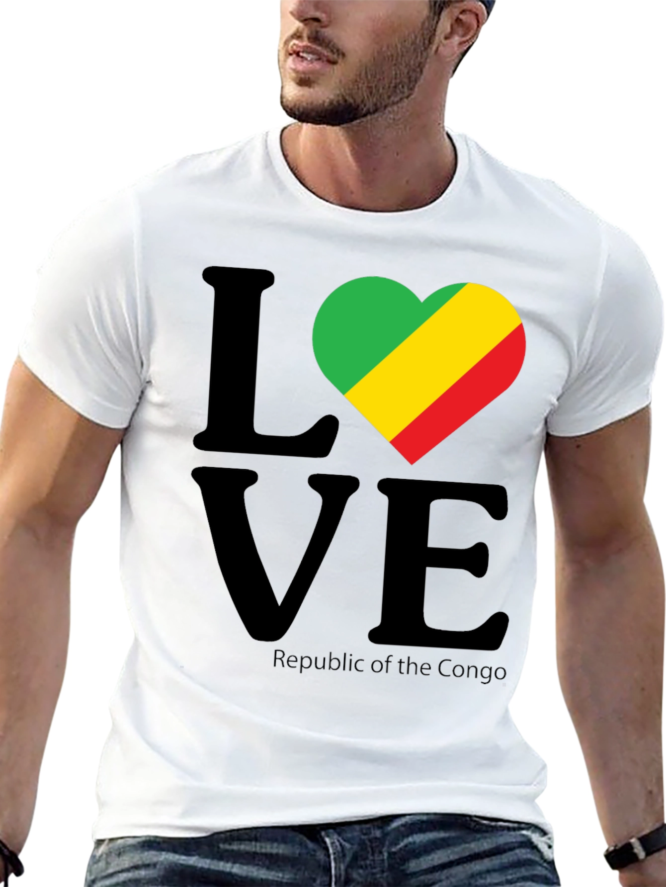 Republic of the Congo LOVE T-Shirt