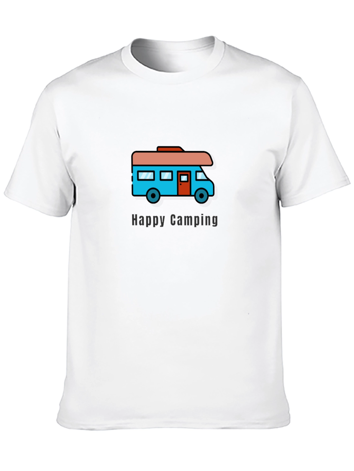 Happy Camping RV Graphic T-Shirt