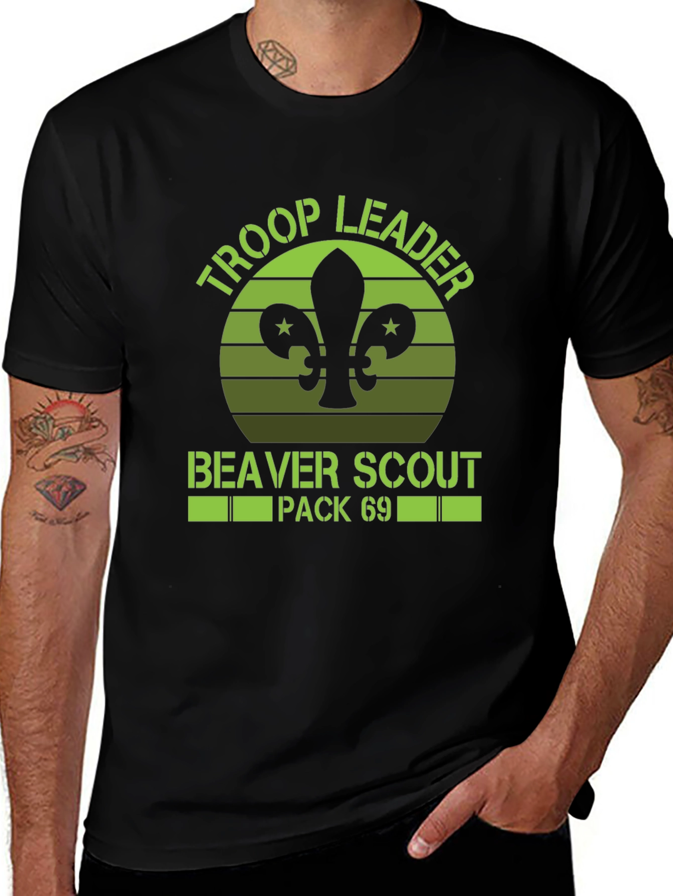 Beaver Scout Troop Leader T-Shirt - Pack 69