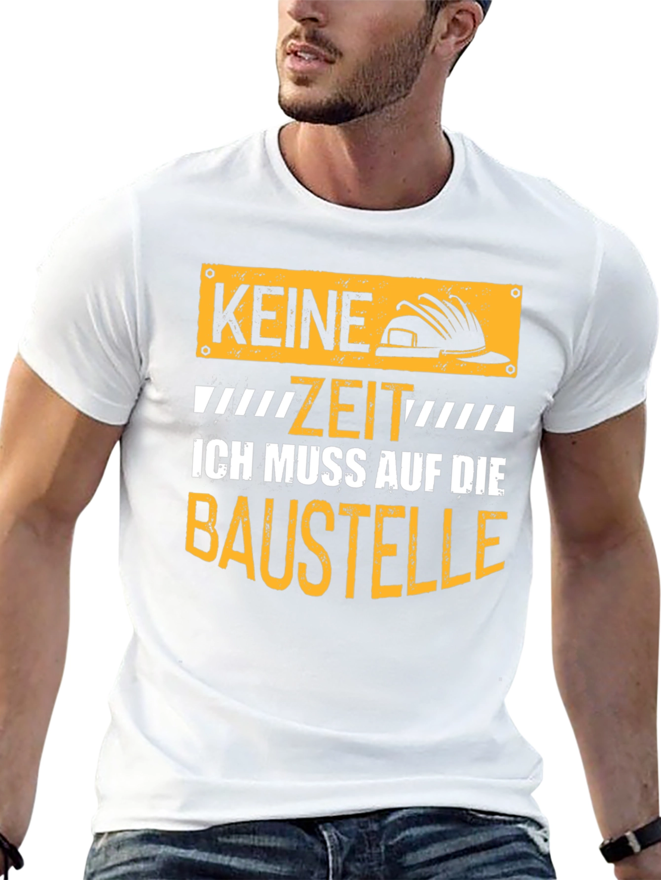 Construction Worker T-Shirt - Keine Zeit Baustelle