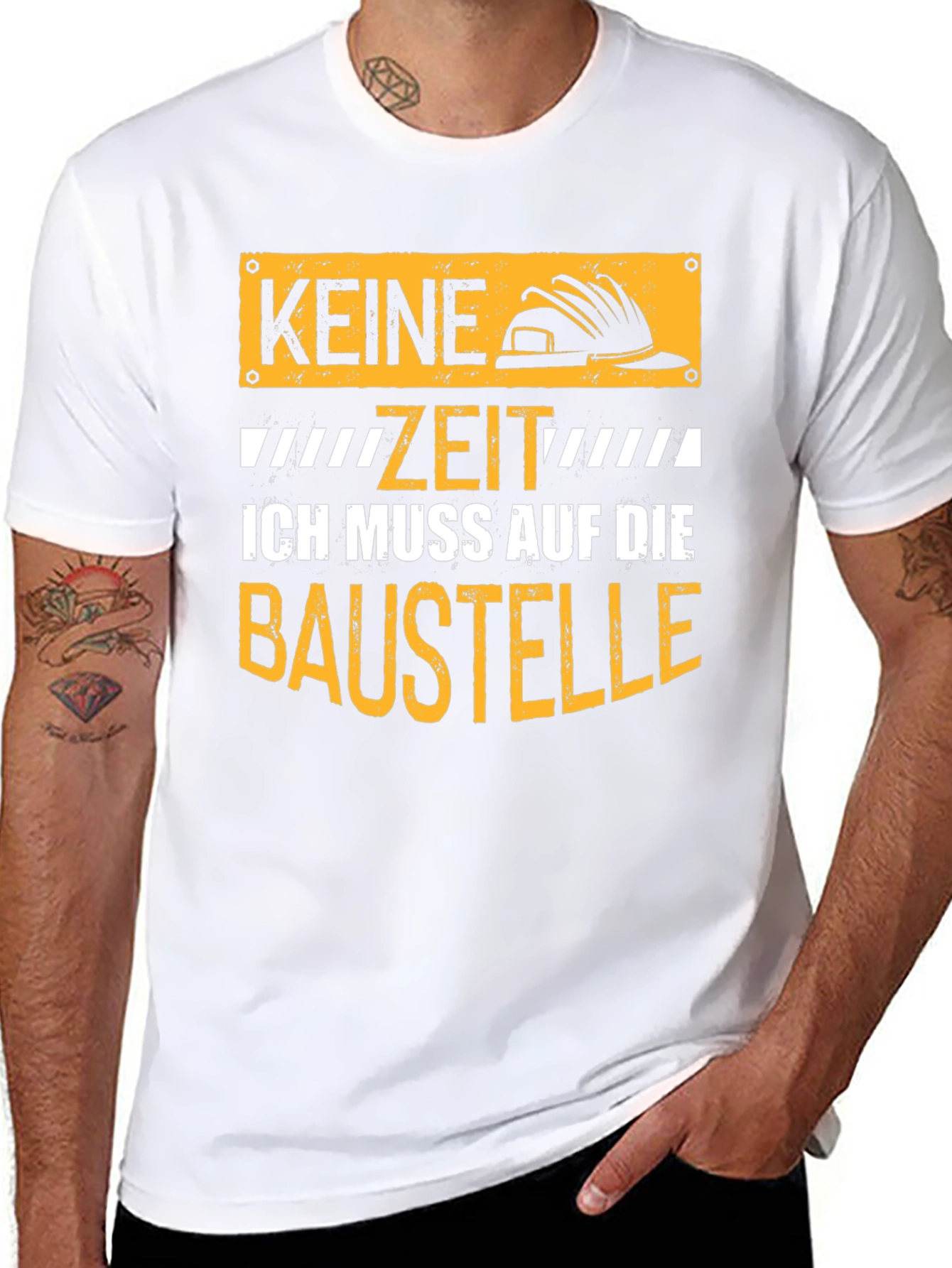 Construction Worker T-Shirt - Keine Zeit Baustelle