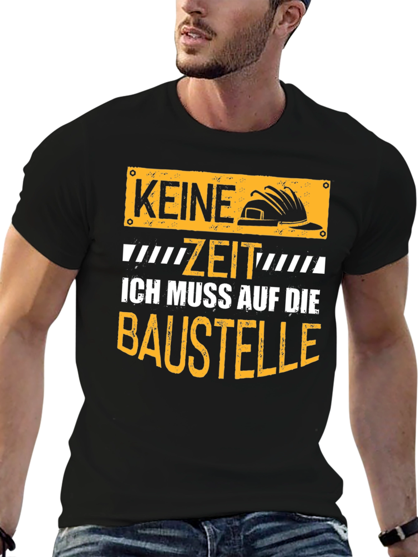 Construction Worker T-Shirt - Keine Zeit Baustelle