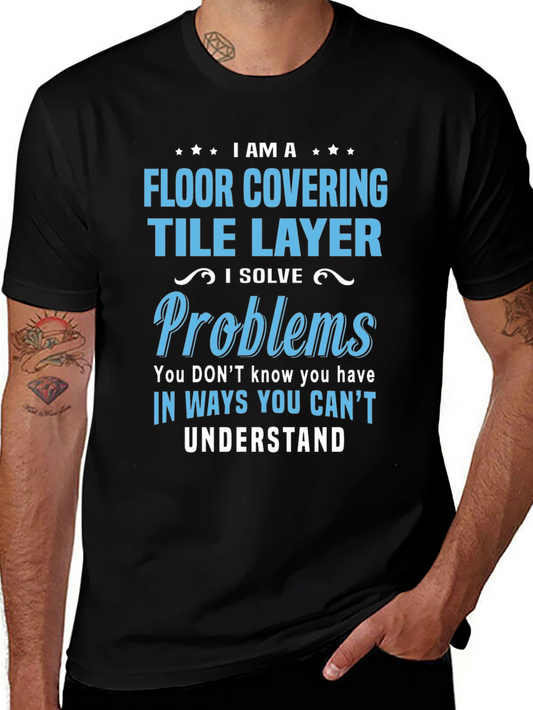 Floor Covering Tile Layer T-Shirt
