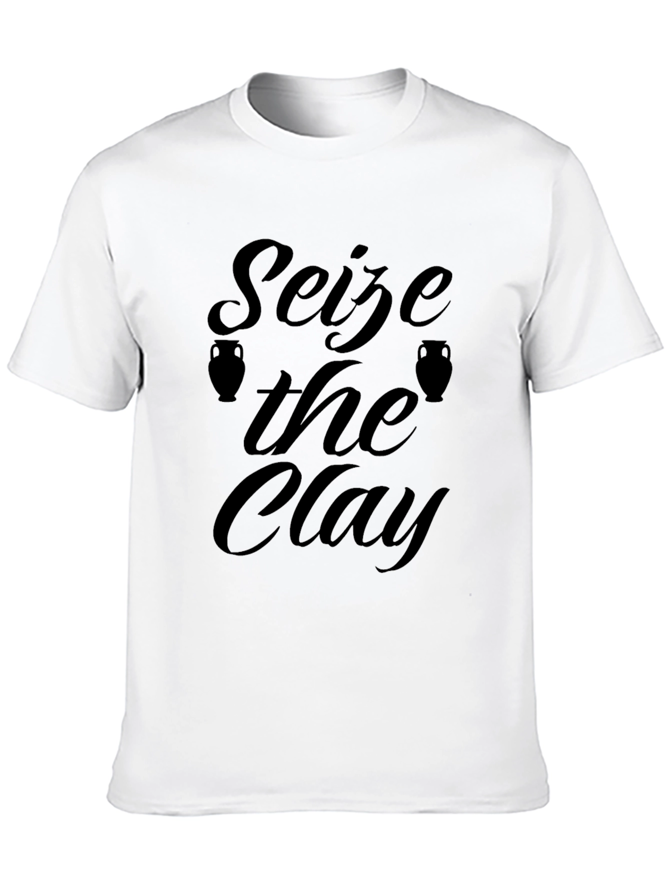 Seize the Clay Black Graphic T-Shirt