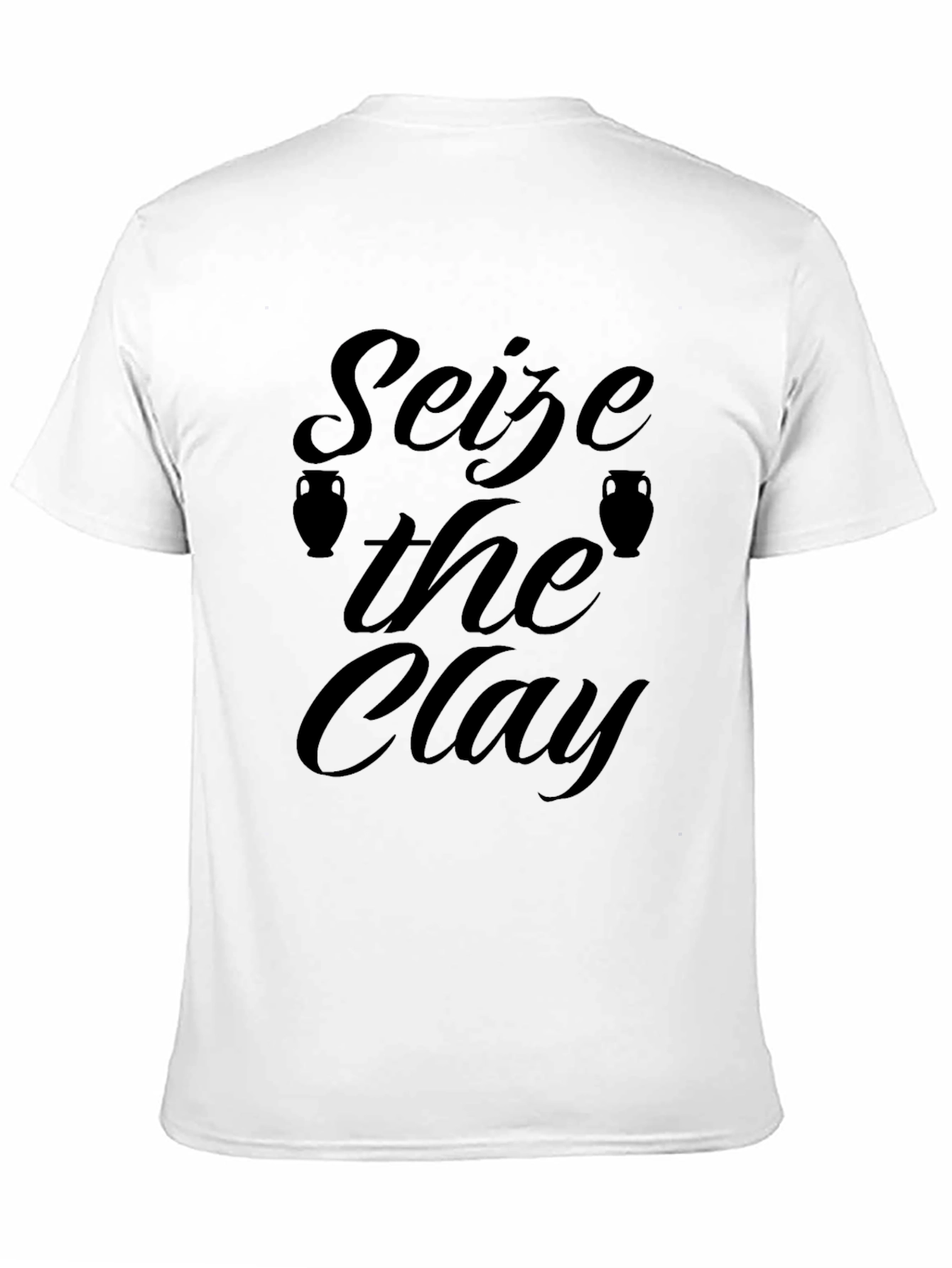 Seize the Clay Black Graphic T-Shirt