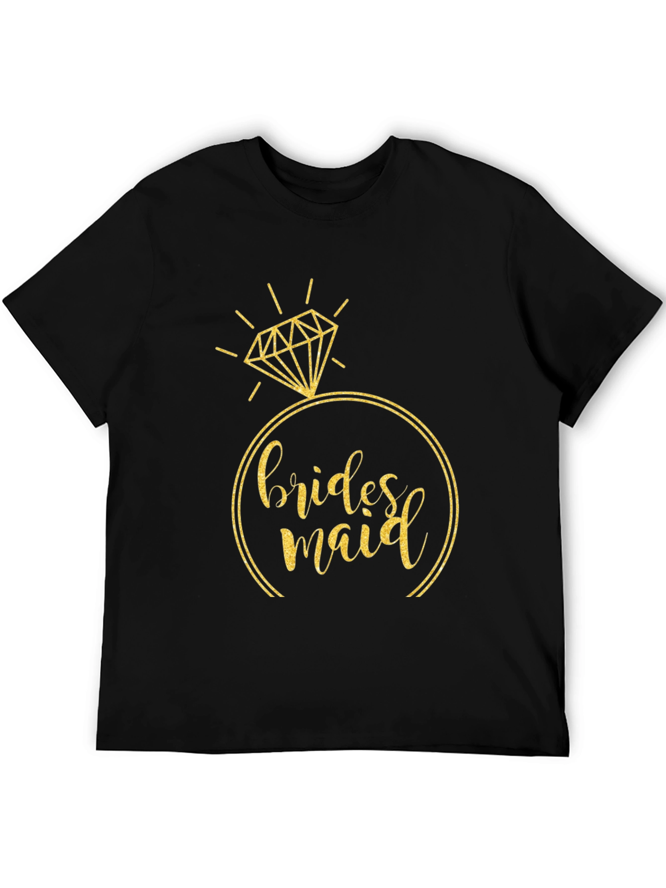 Bridesmaid T-Shirt - Ring Design - Bridal Party Tee