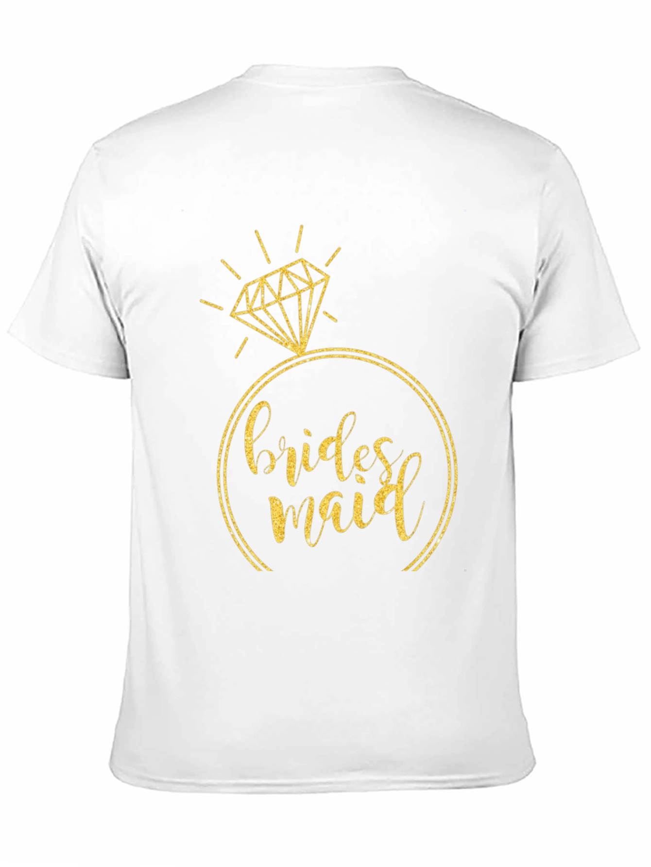 Bridesmaid T-Shirt - Ring Design - Bridal Party Tee