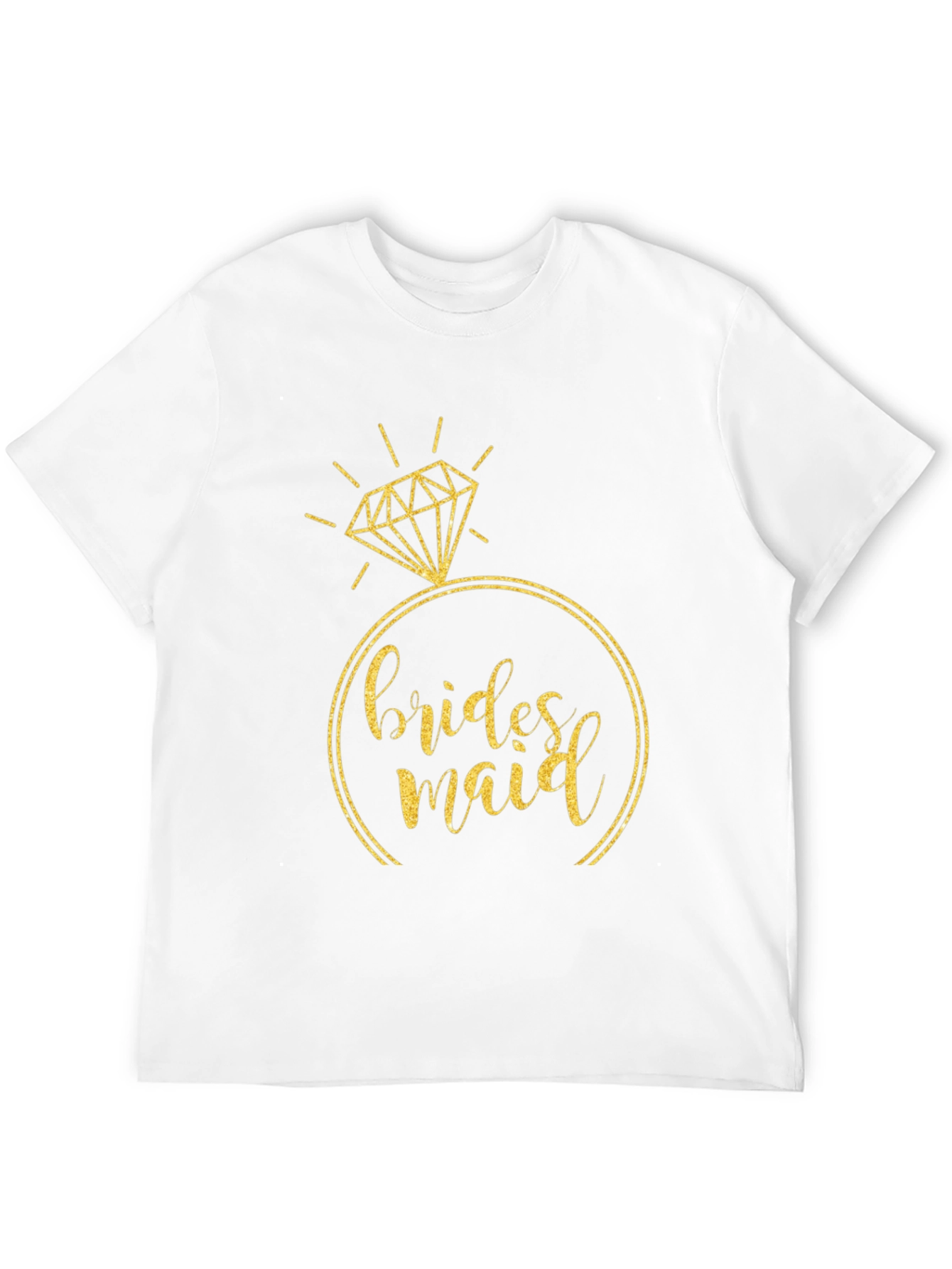 Bridesmaid T-Shirt - Ring Design - Bridal Party Tee