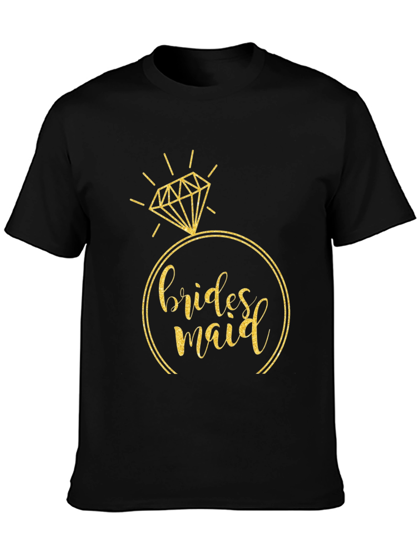 Bridesmaid T-Shirt - Ring Design - Bridal Party Tee