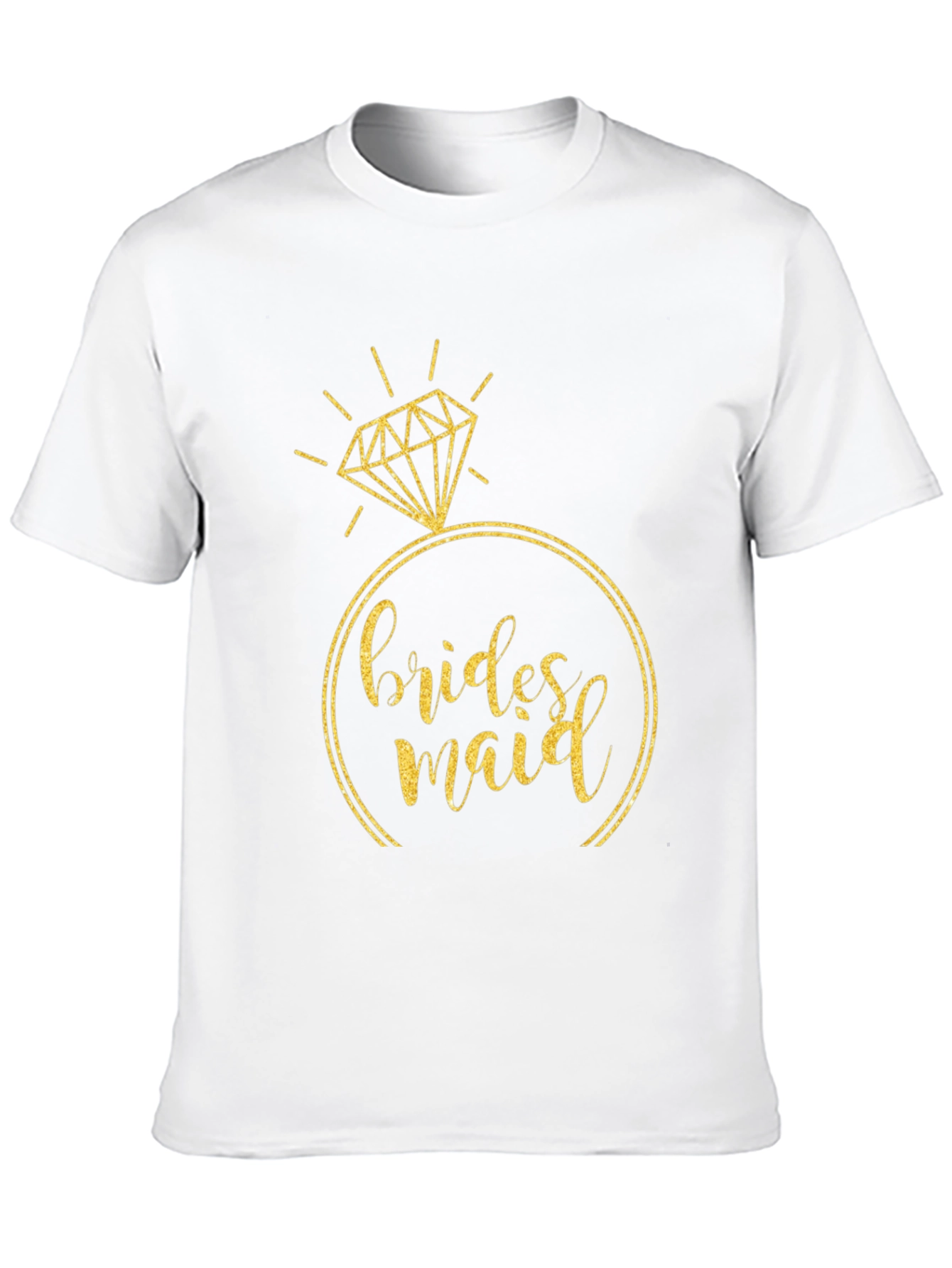 Bridesmaid T-Shirt - Ring Design - Bridal Party Tee