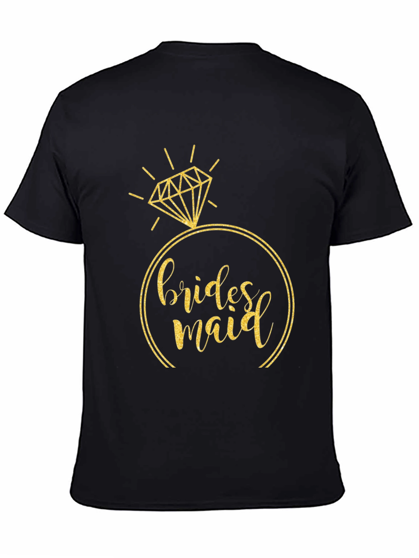 Bridesmaid T-Shirt - Ring Design - Bridal Party Tee