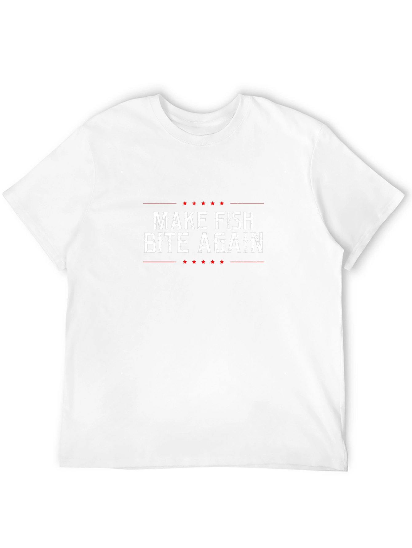 Make Fish Bite Again Black T-Shirt