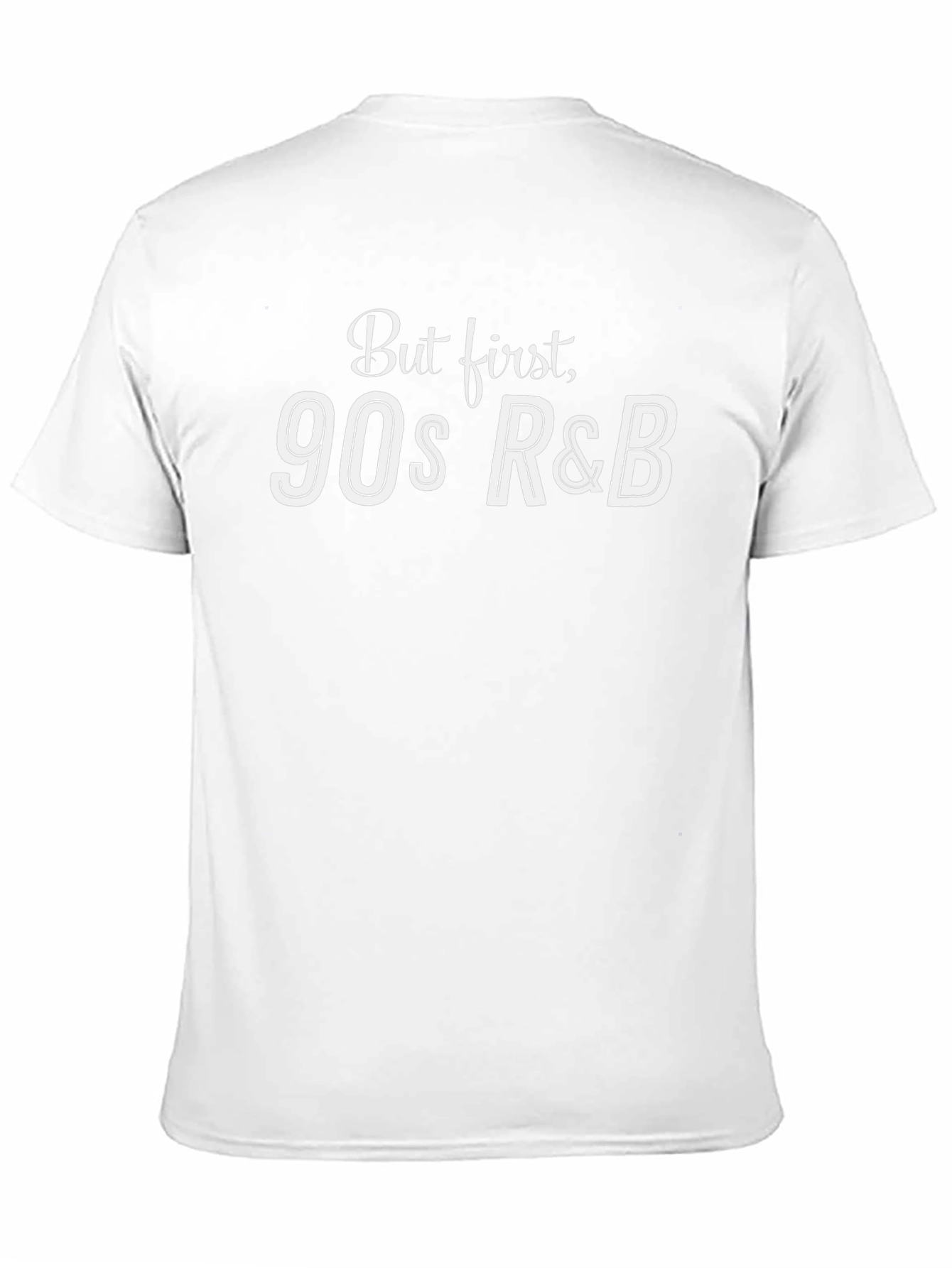 But First 90s R&B Black T-Shirt