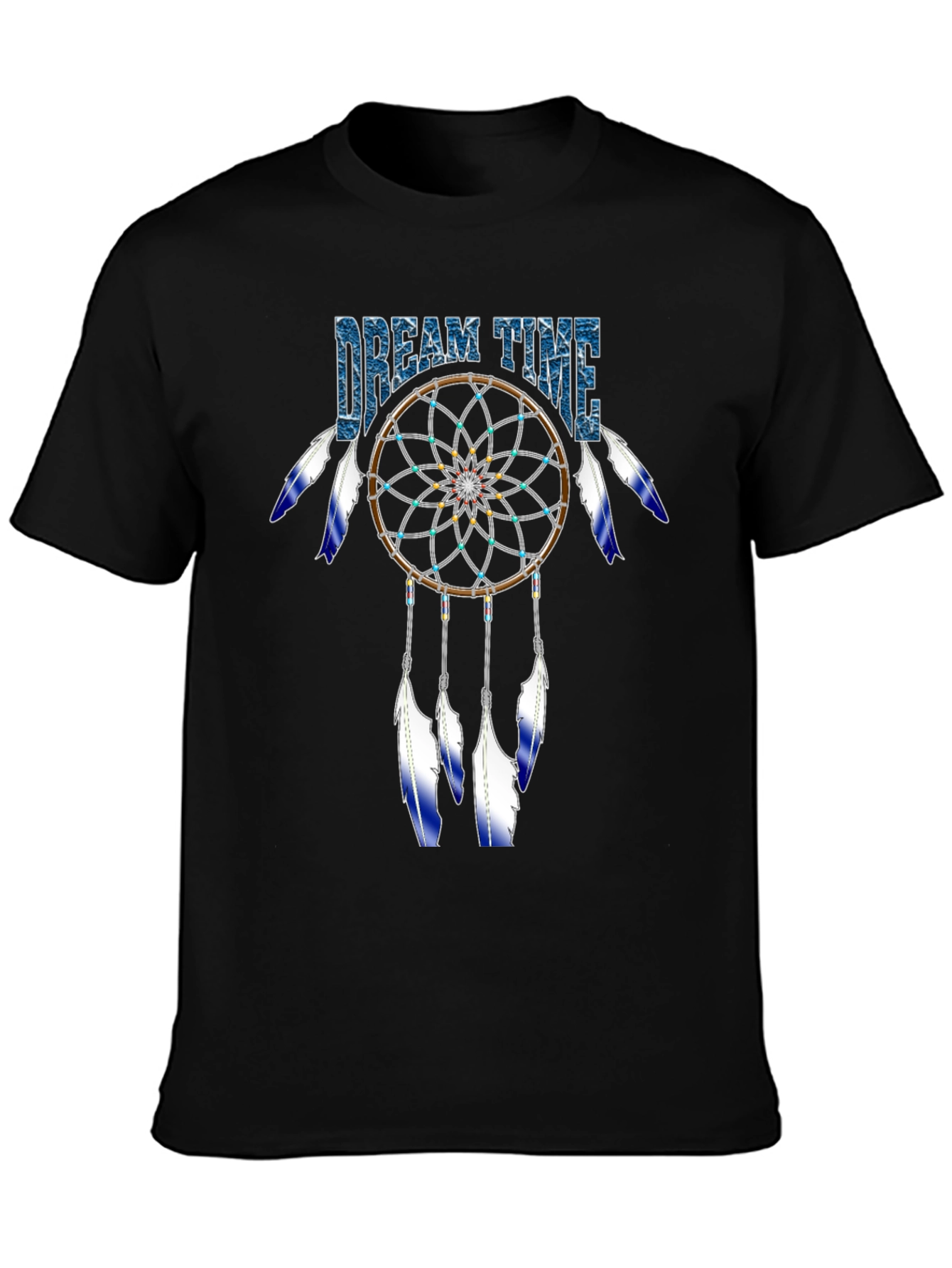 Dream Time Graphic Tee - Stylish Dreamcatcher Design