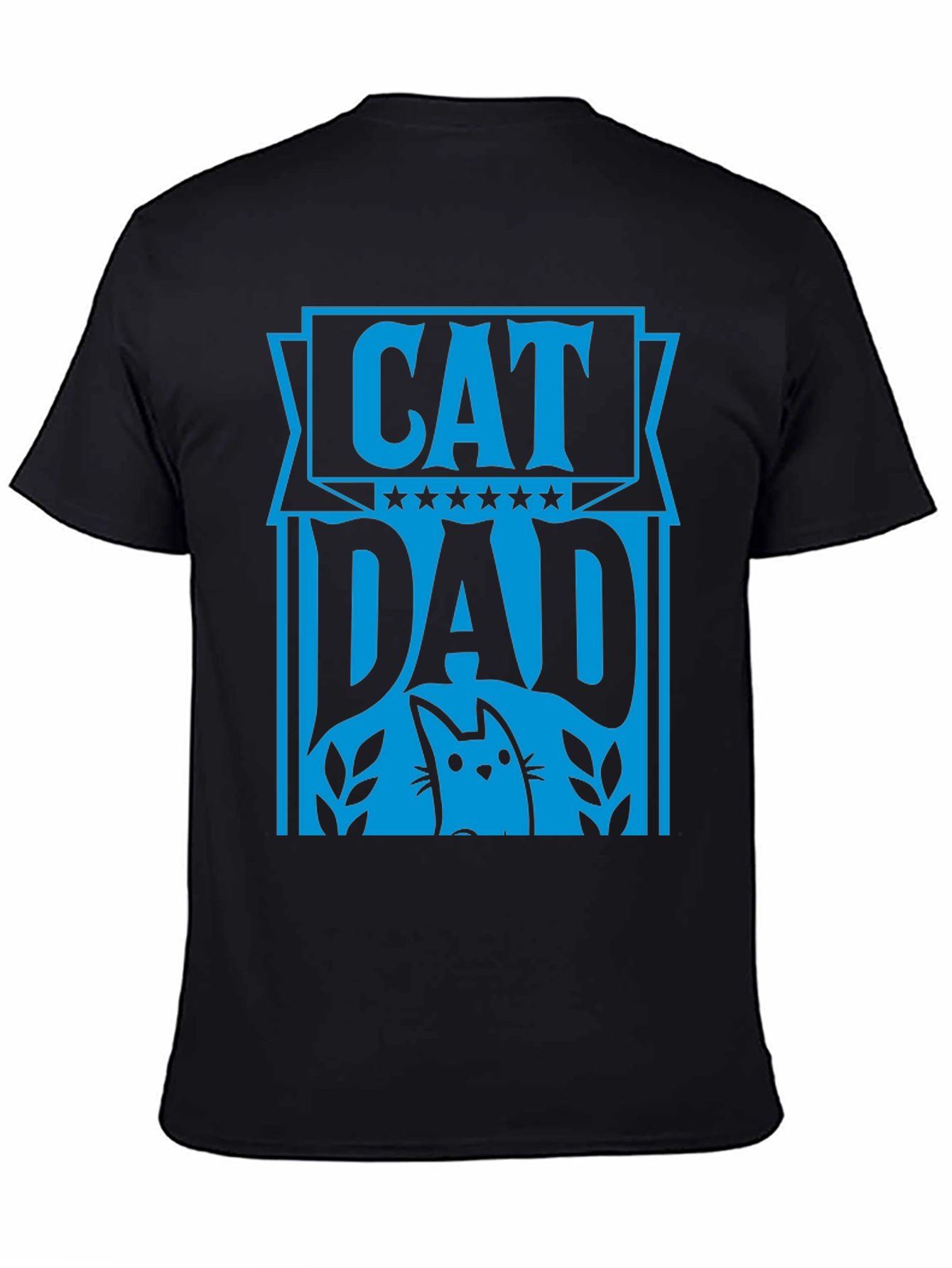 Cat Dad Graphic Tee - Stylish Pet Lover Shirt
