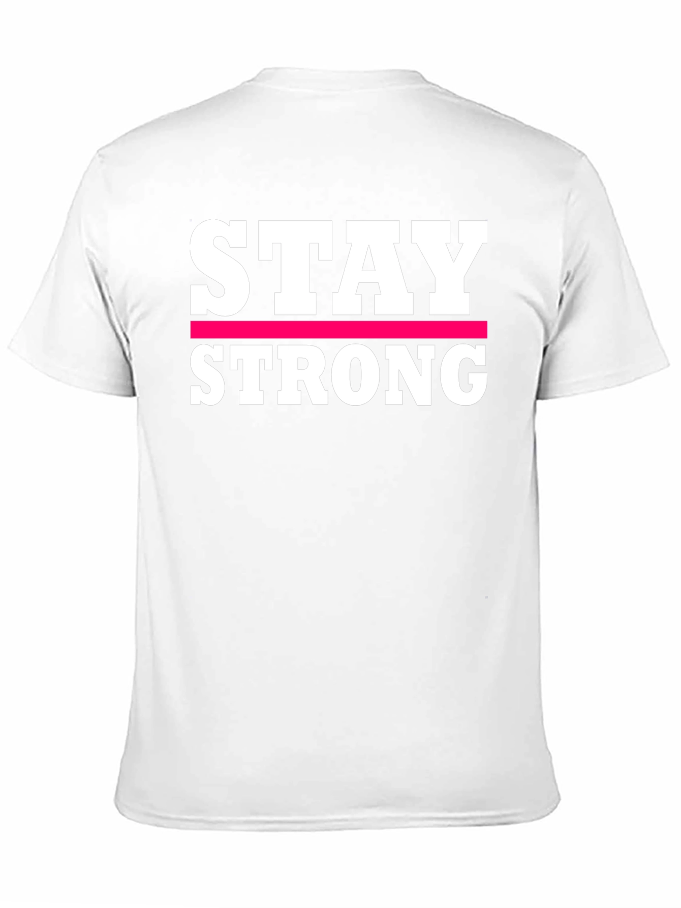 Stay Strong Graphic Tee - Black