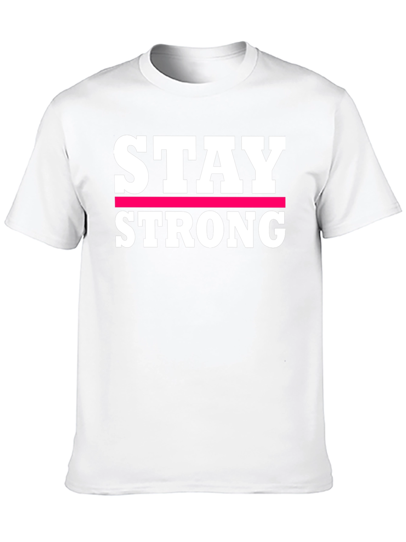 Stay Strong Graphic Tee - Black