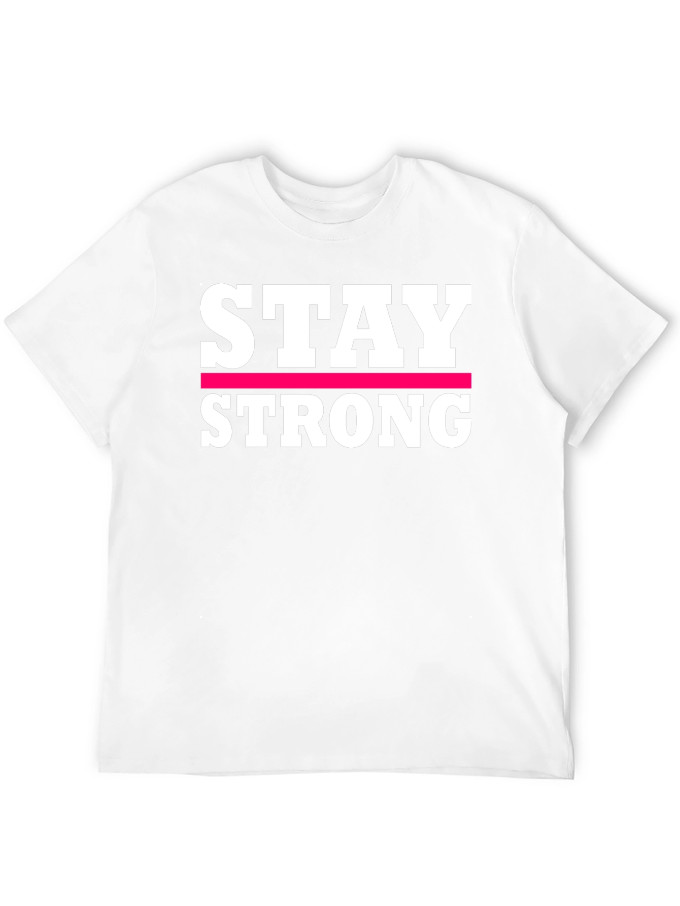 Stay Strong Graphic Tee - Black