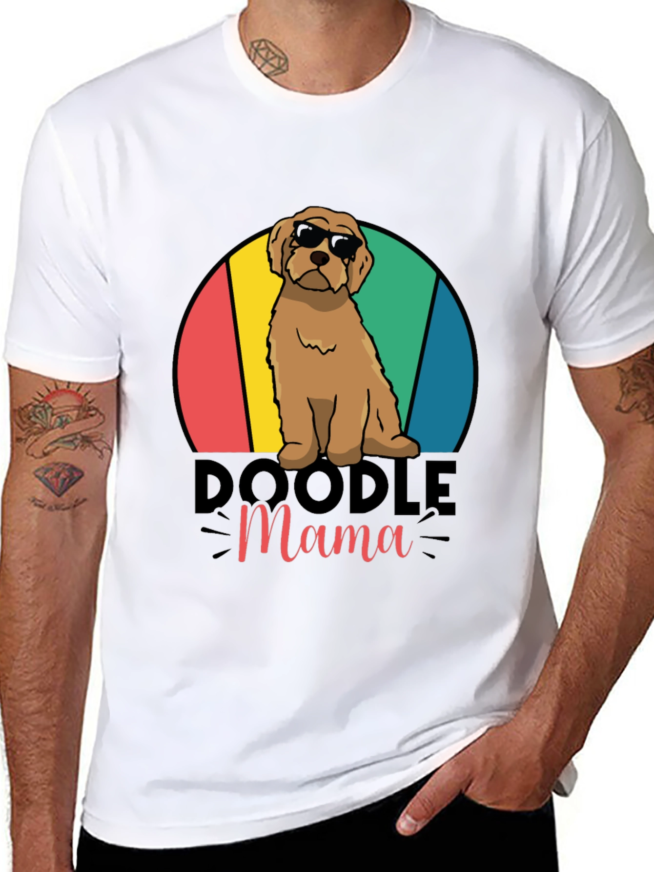 Doodle Mama T-Shirt - Dog Lover Tee