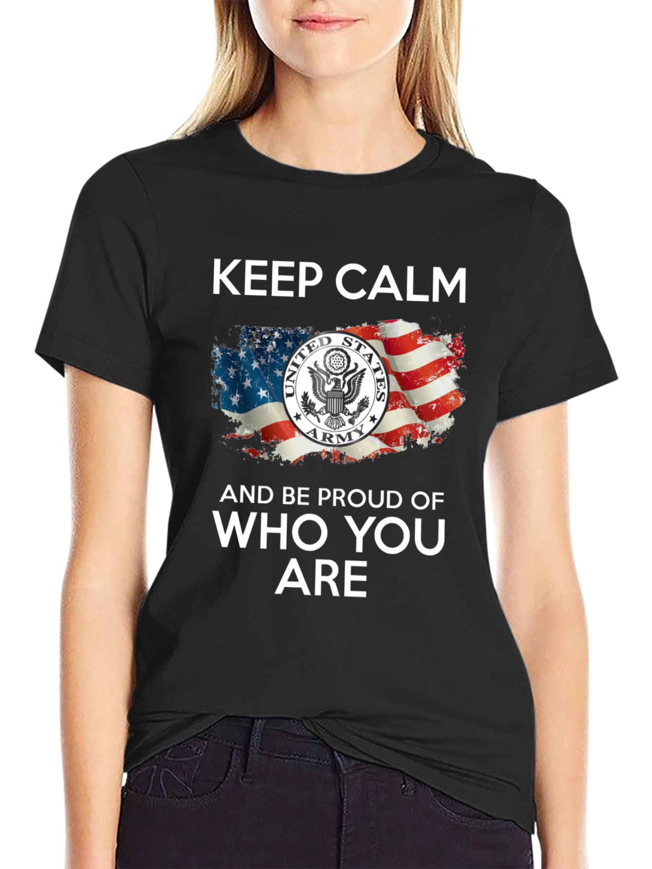 Keep Calm Army Pride T-Shirt