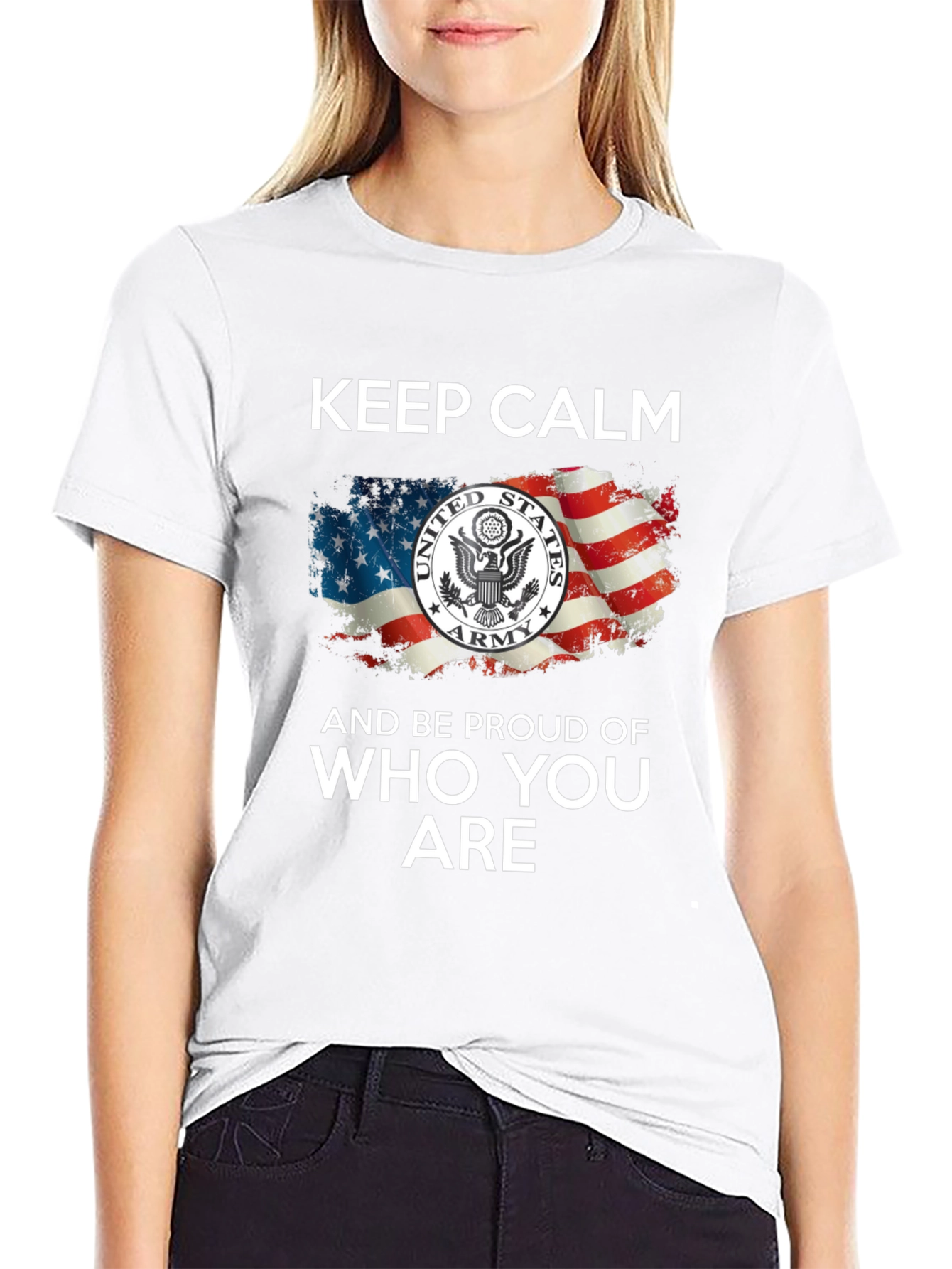 Keep Calm Army Pride T-Shirt