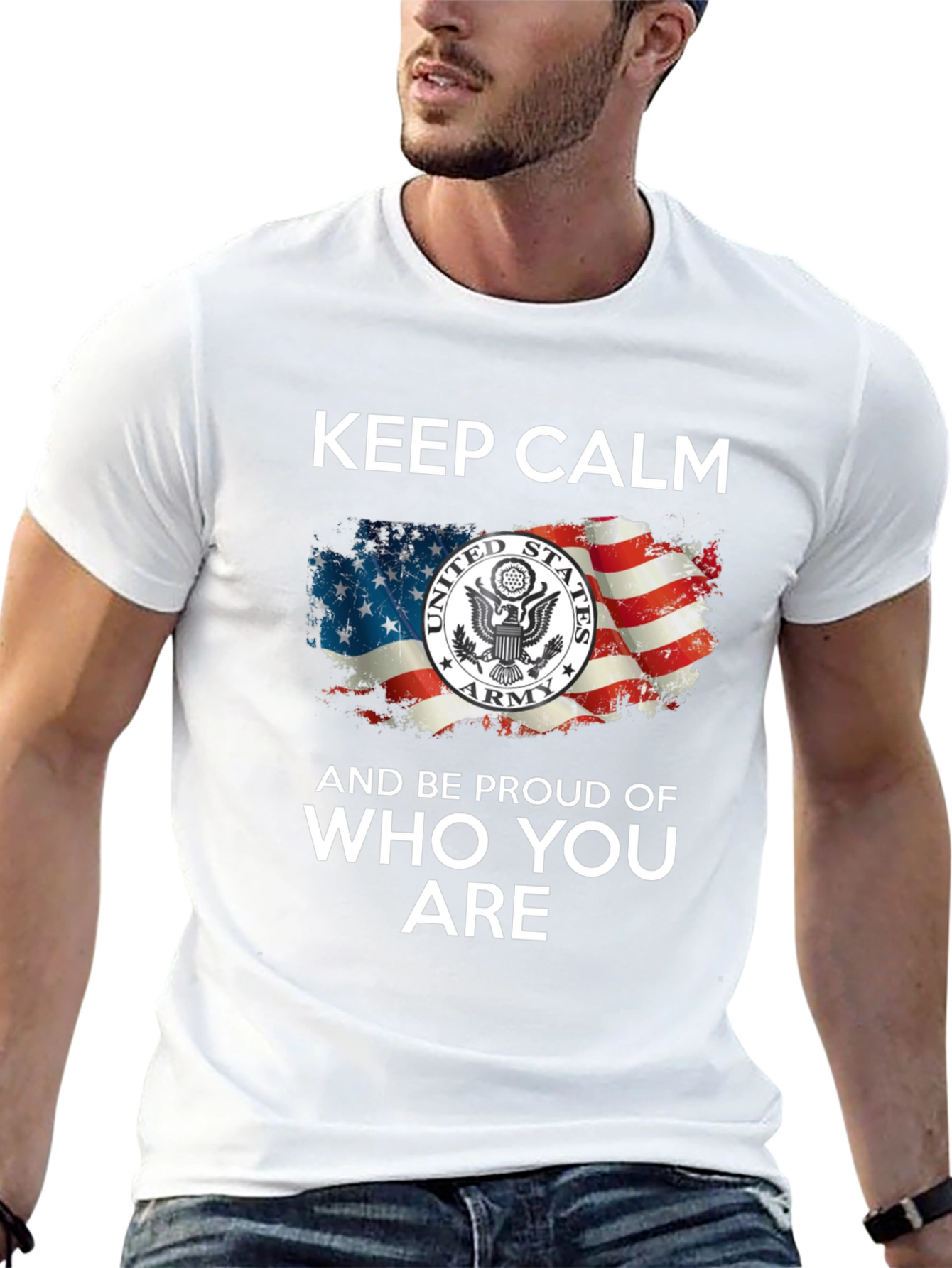 Keep Calm Army Pride T-Shirt