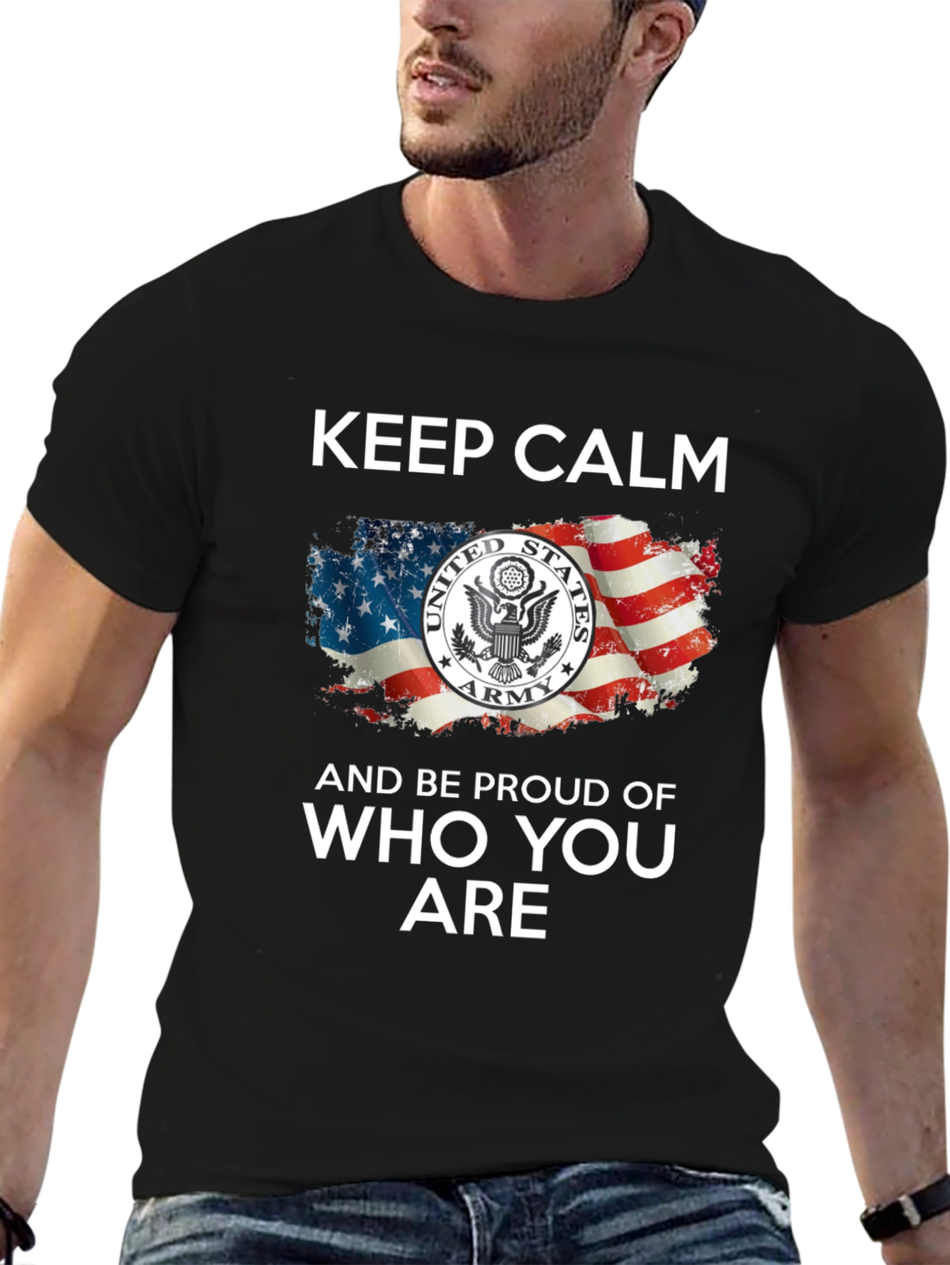 Keep Calm Army Pride T-Shirt