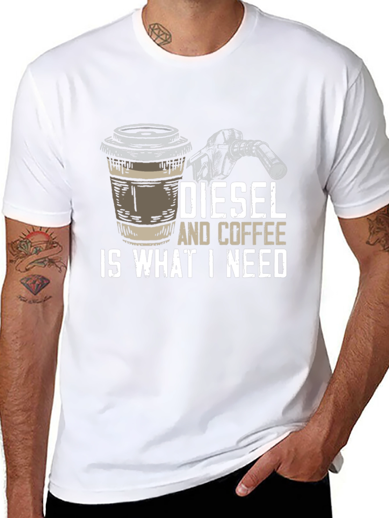Diesel and Coffee T-Shirt - What I Need