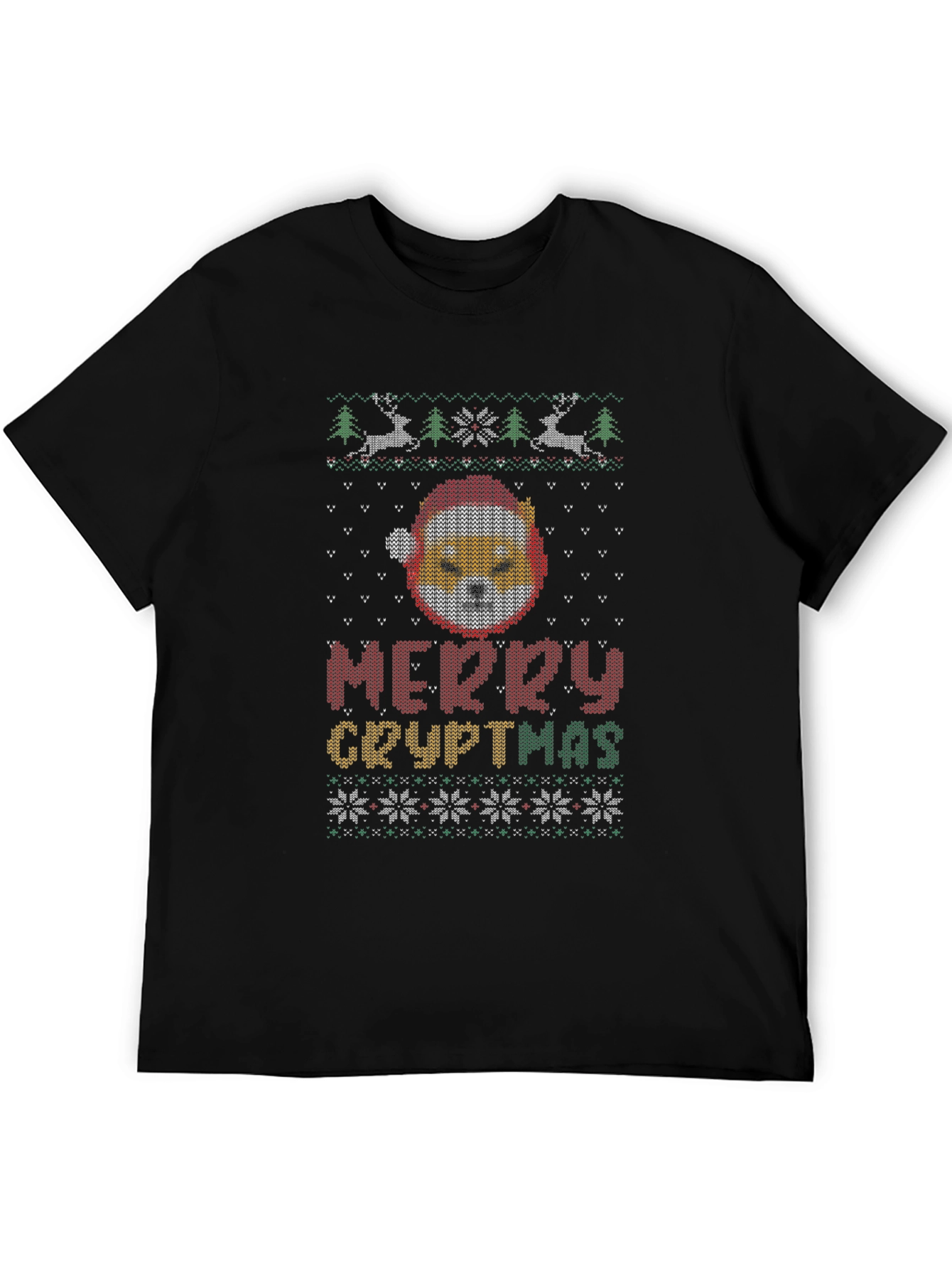 Merry Cryptmas Ugly Christmas Sweater T-Shirt