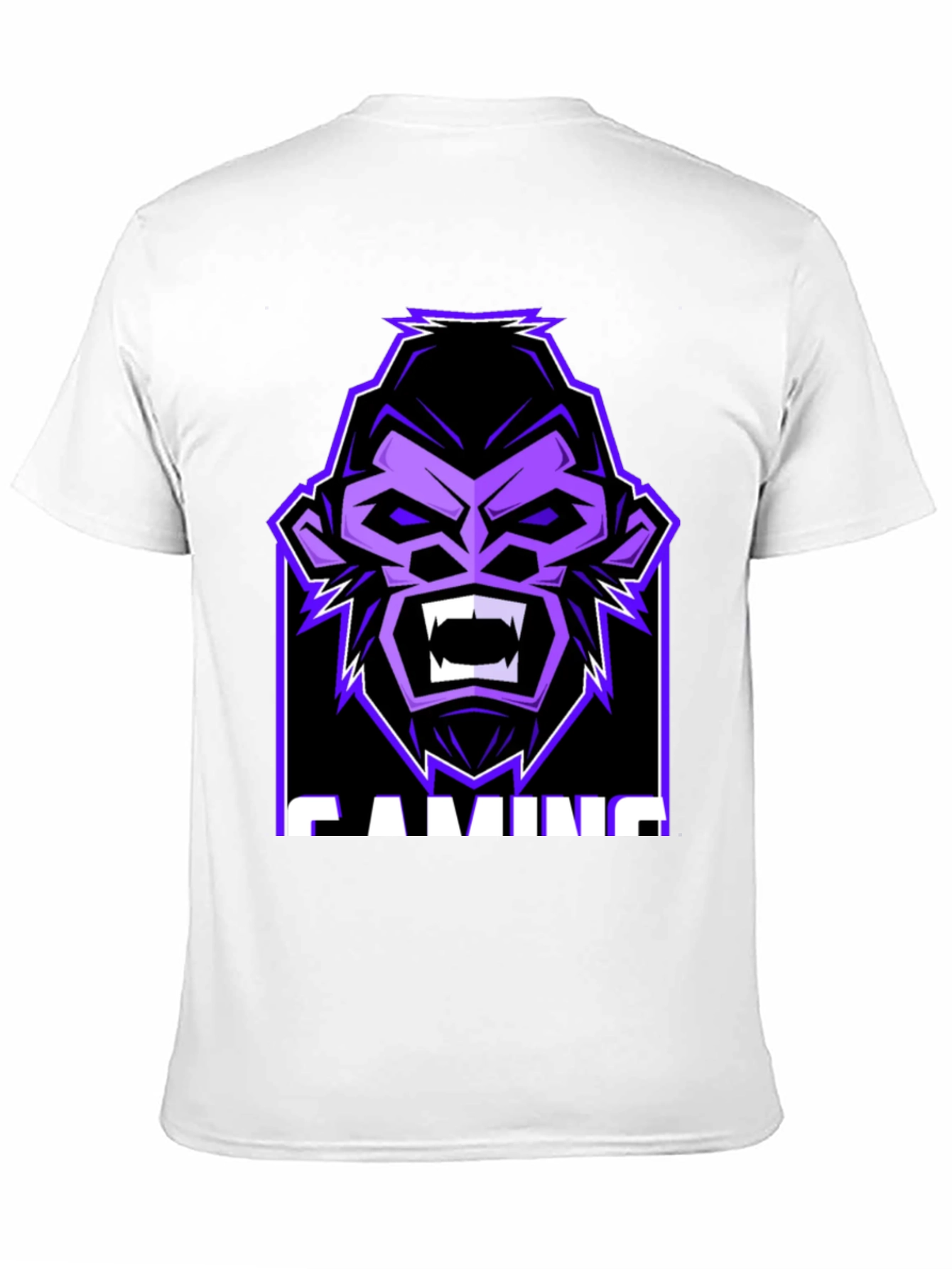Gamer Gorilla Graphic Tee - Black
