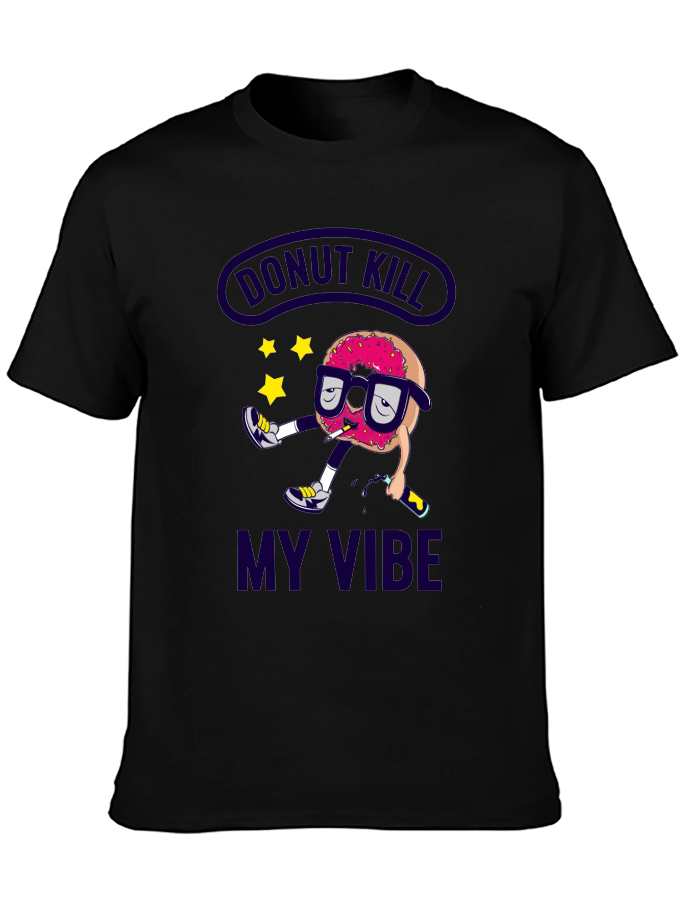 Donut Kill My Vibe Graphic Tee