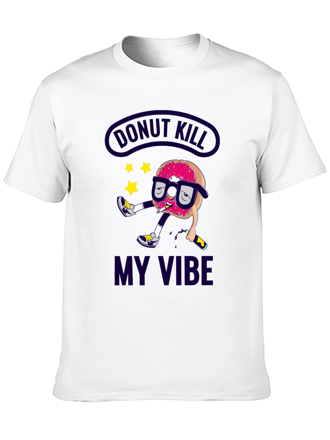 Donut Kill My Vibe Graphic Tee