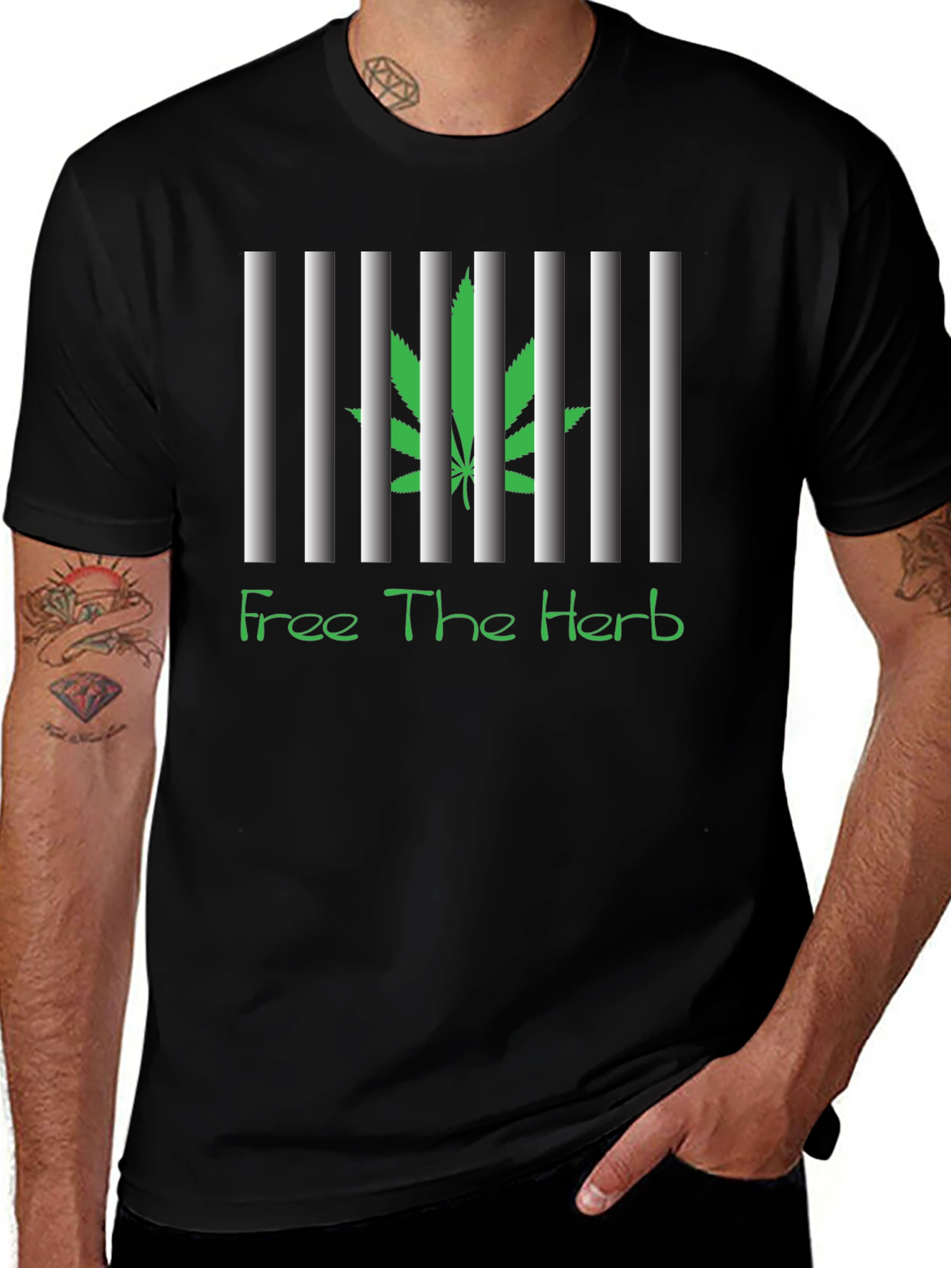 Free The Herb Graphic T-Shirt