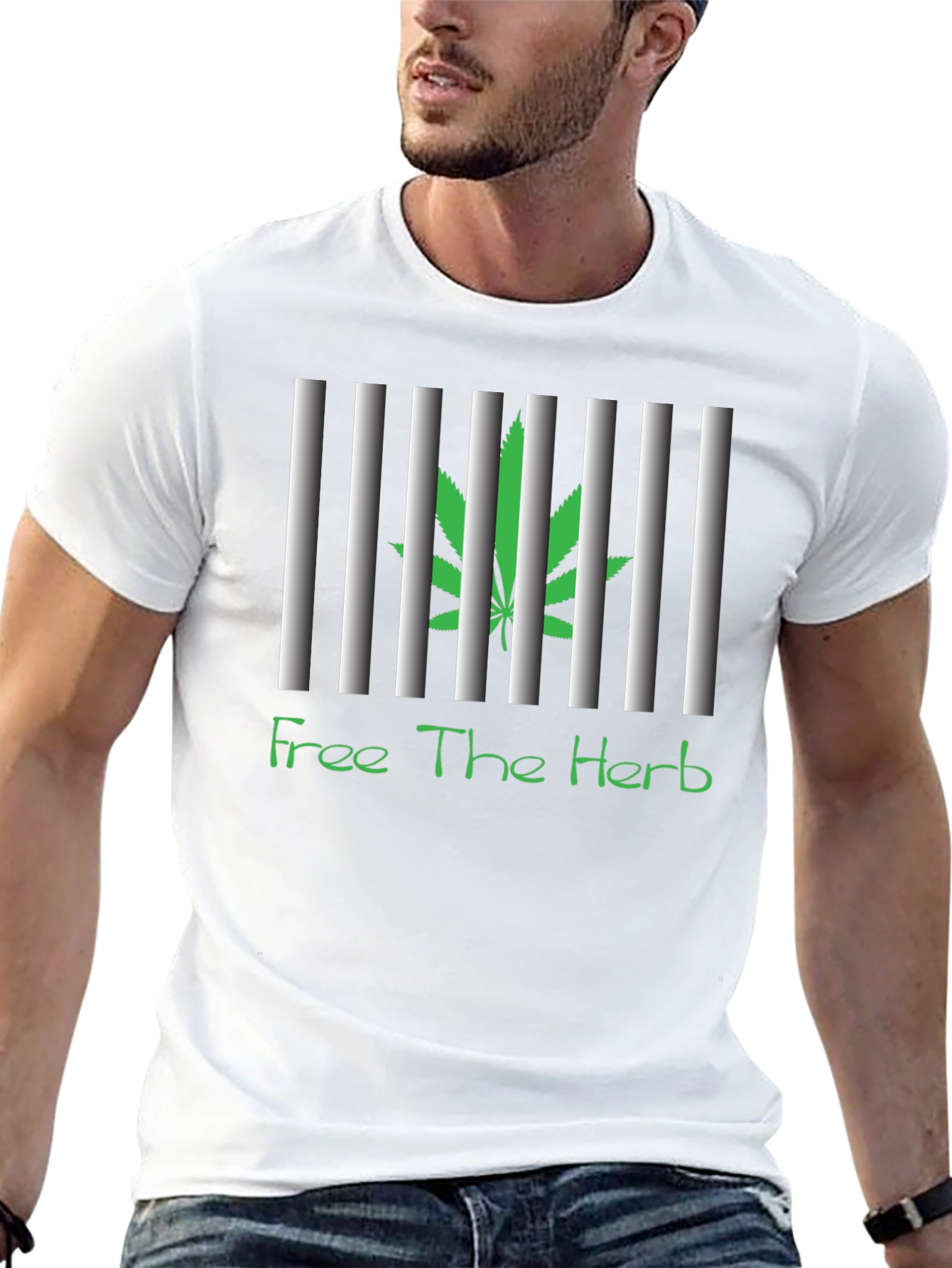 Free The Herb Graphic T-Shirt