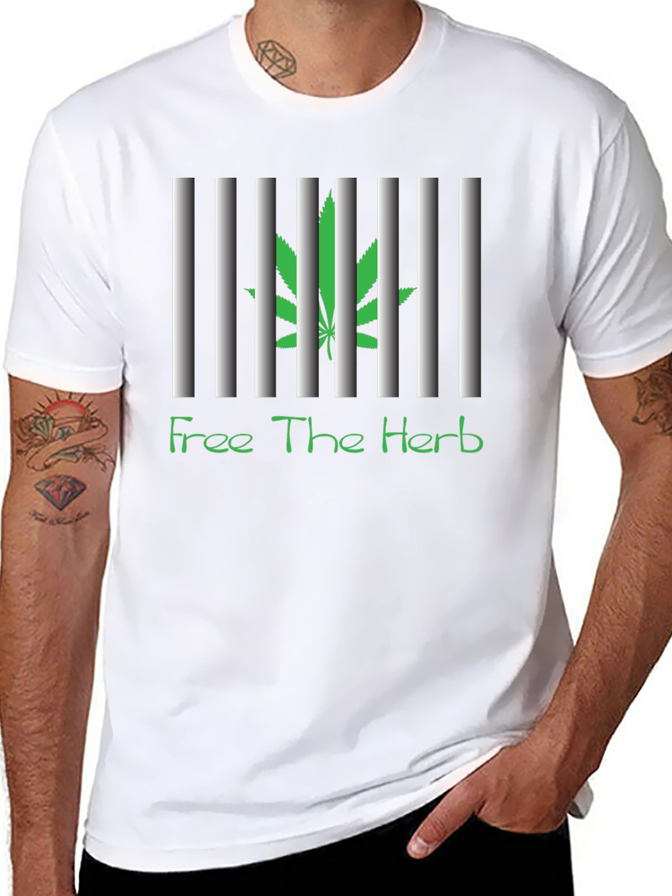 Free The Herb Graphic T-Shirt