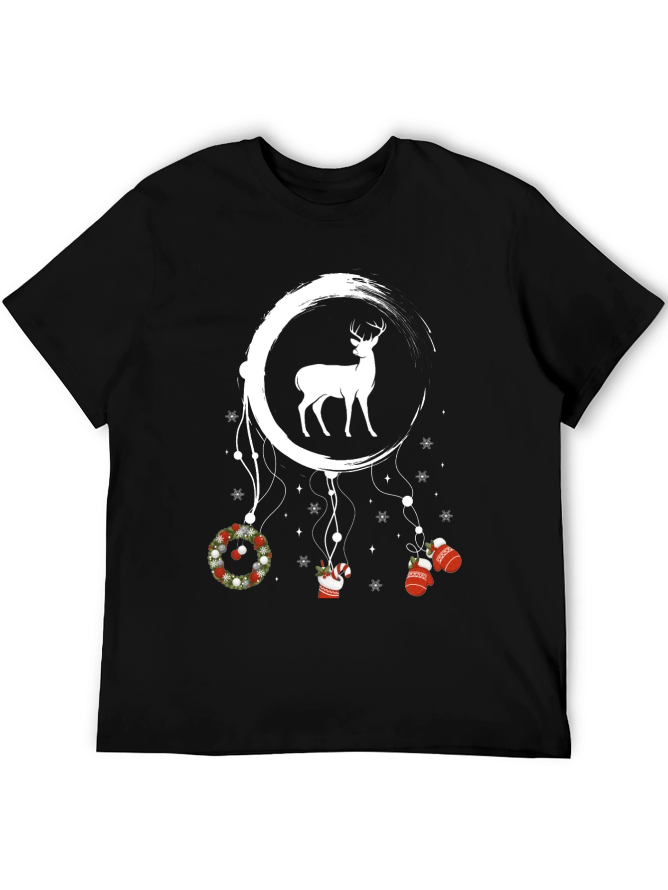 Festive Deer Dreamcatcher Tee