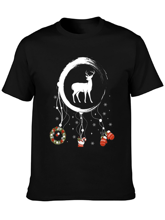 Festive Deer Dreamcatcher Tee